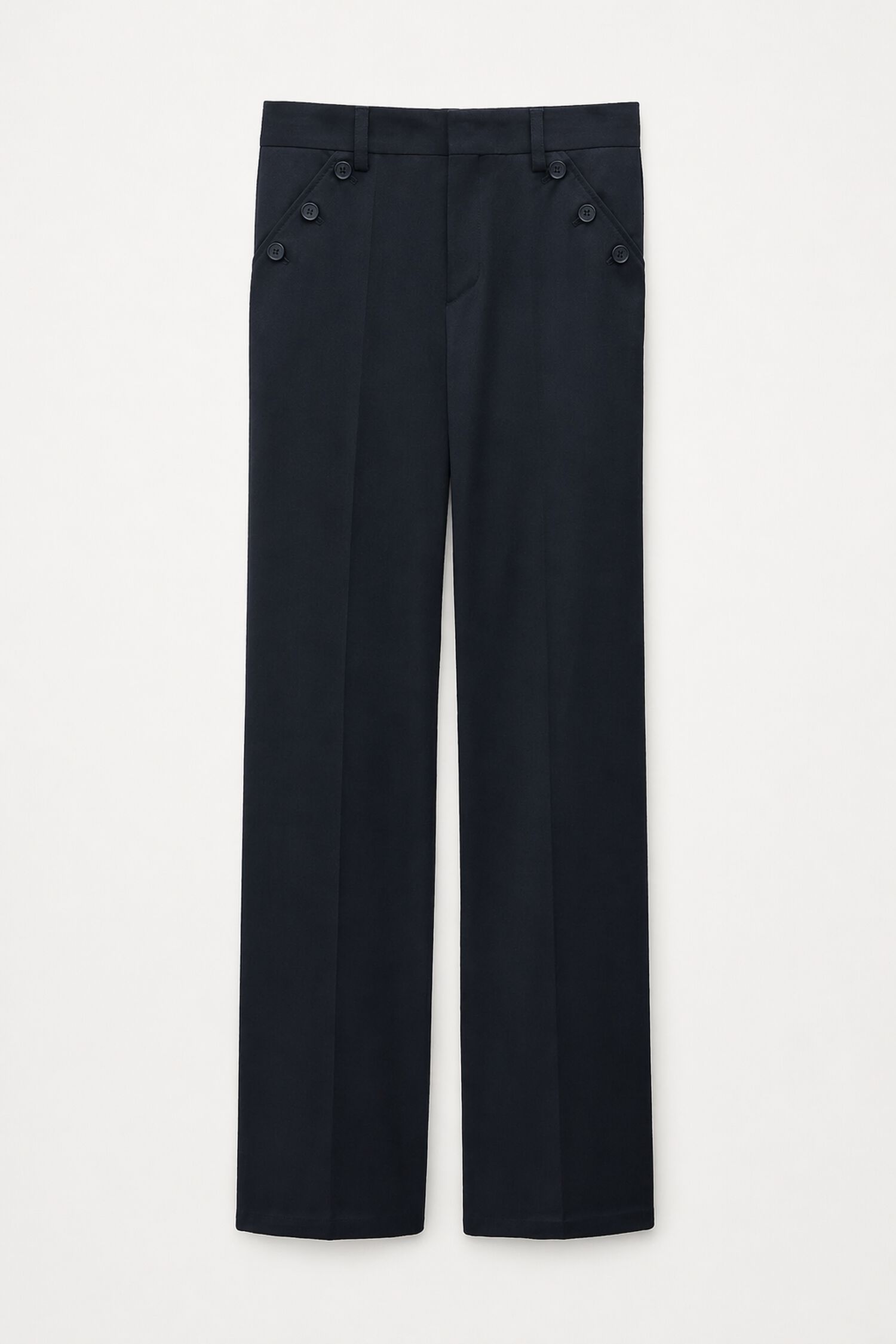 Straight Tailored Trousers