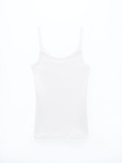 Fine Rib Singlet