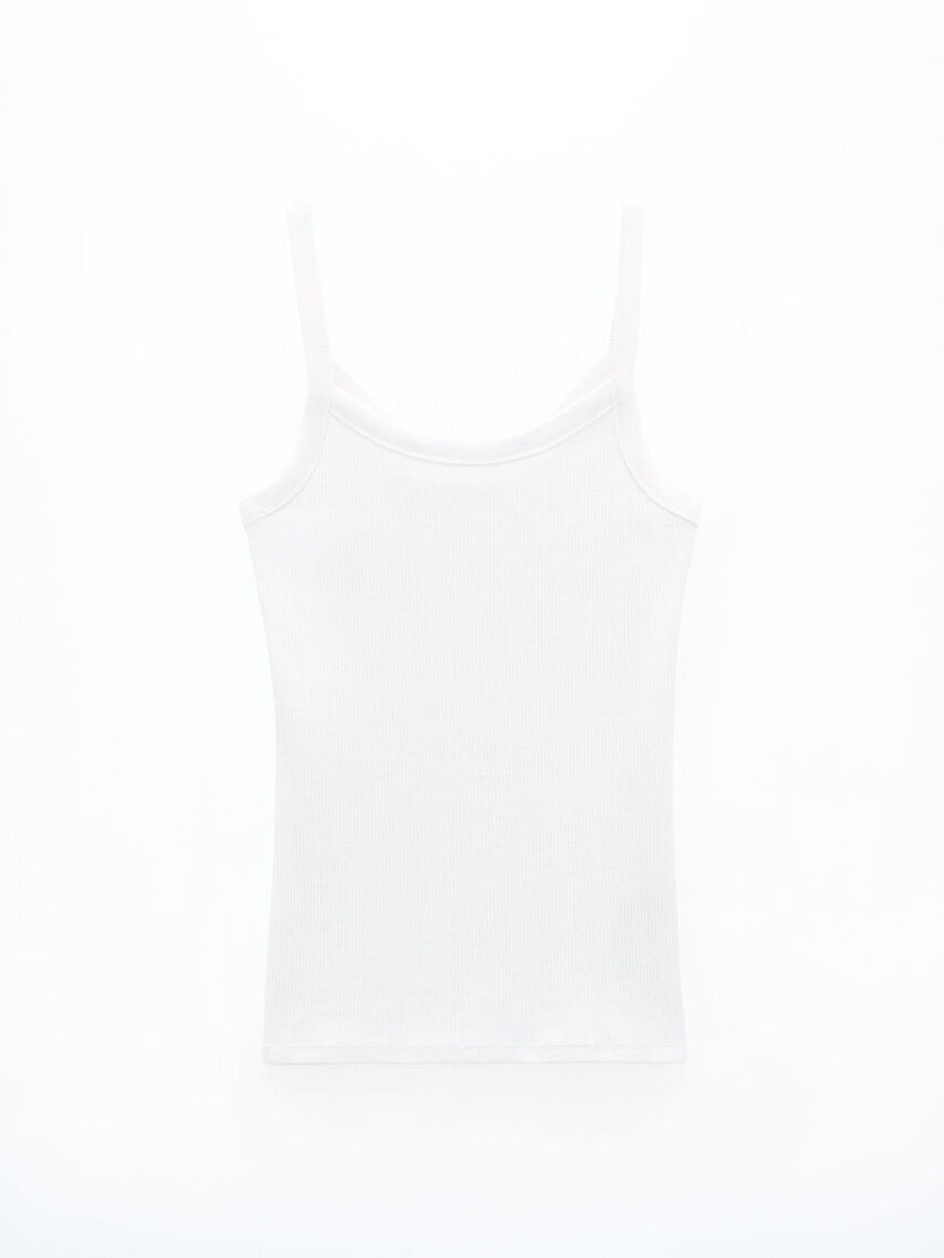 Fine Rib Singlet