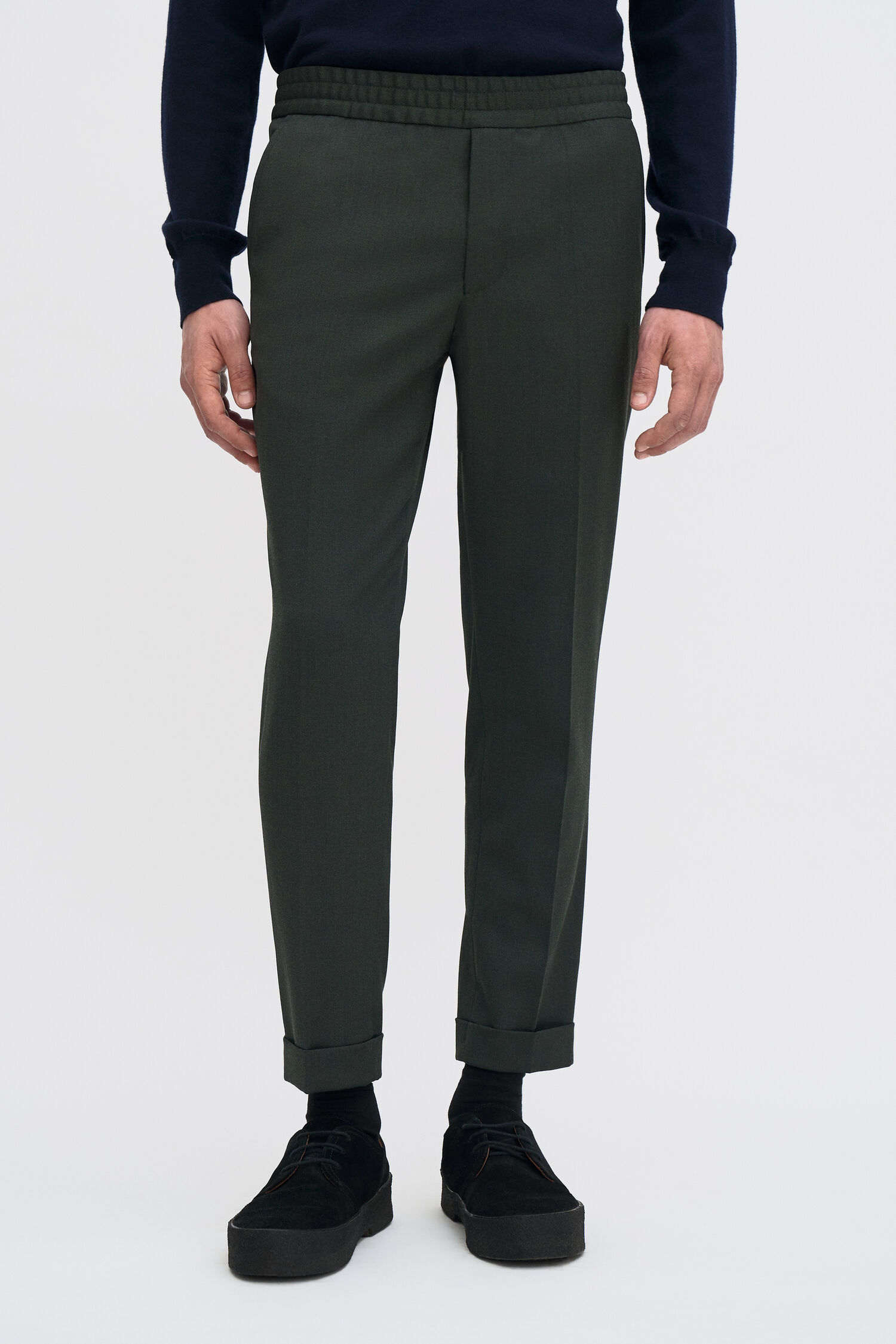 Terry Cropped Trousers