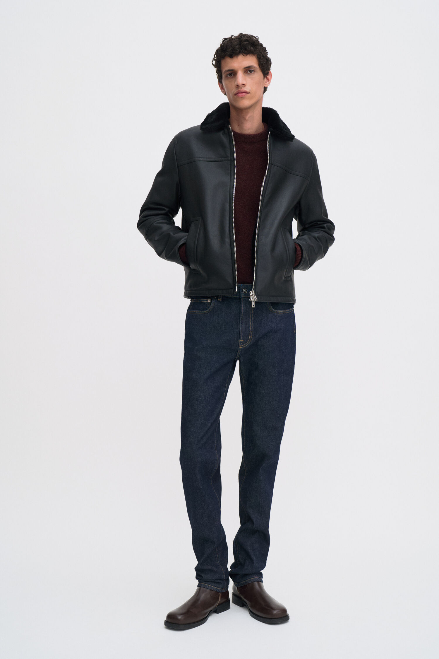 Slim Straight Jeans