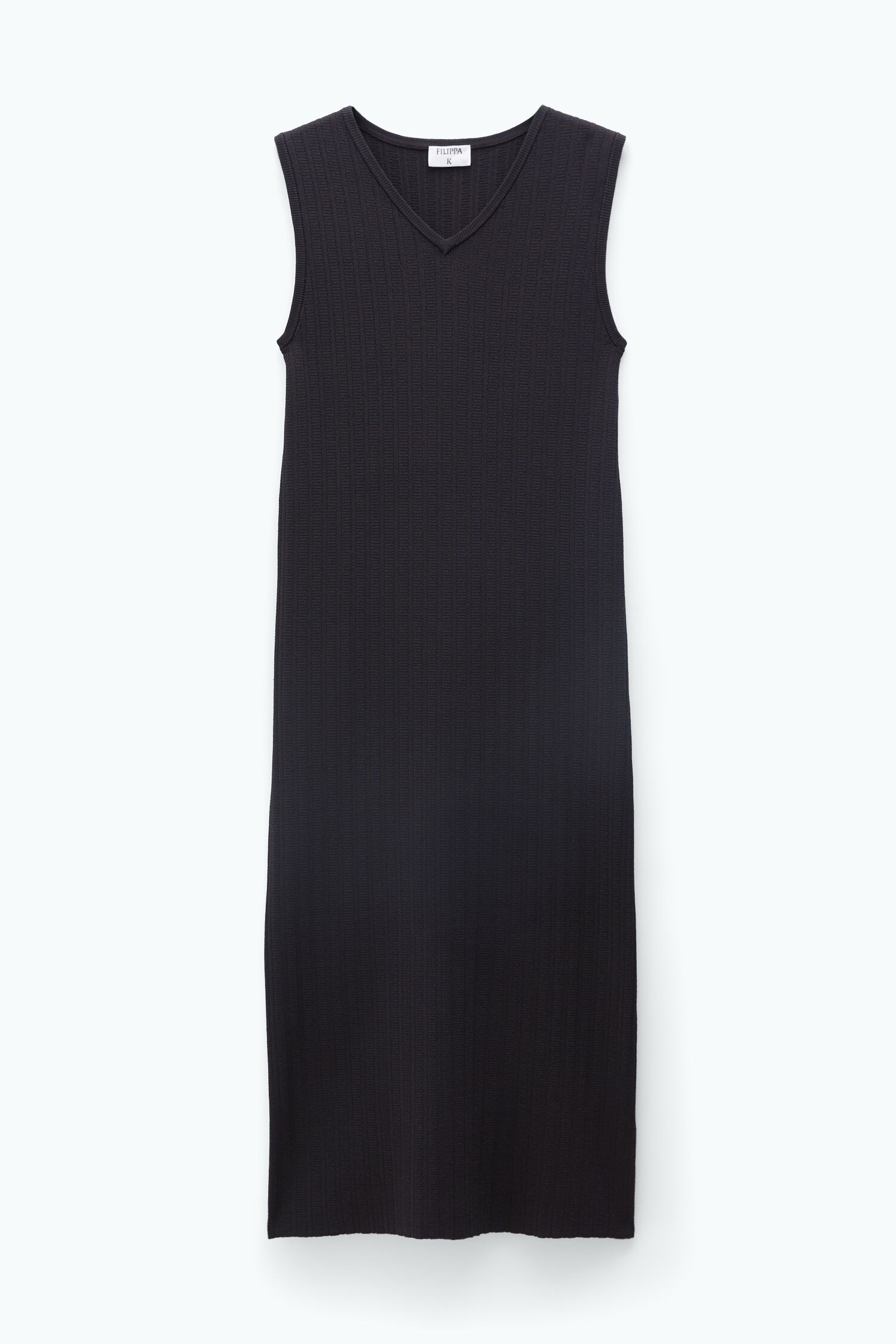 V-Neck Knit Dress