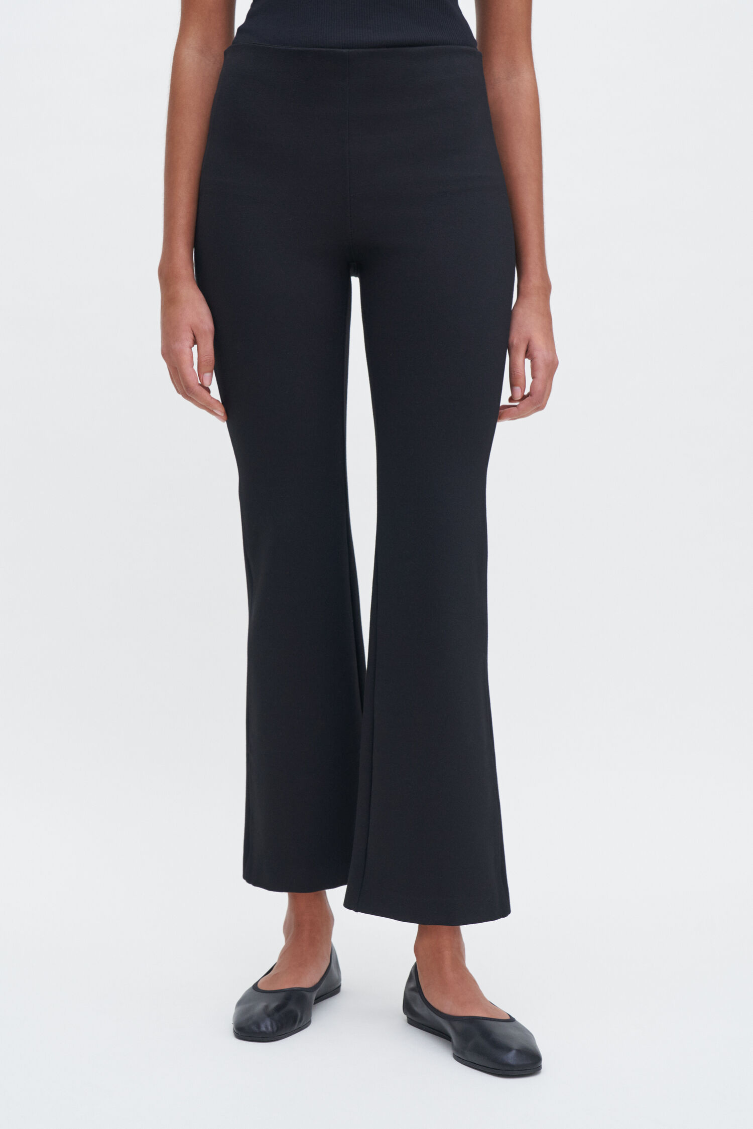 Filippa K Flared Jersey Trousers