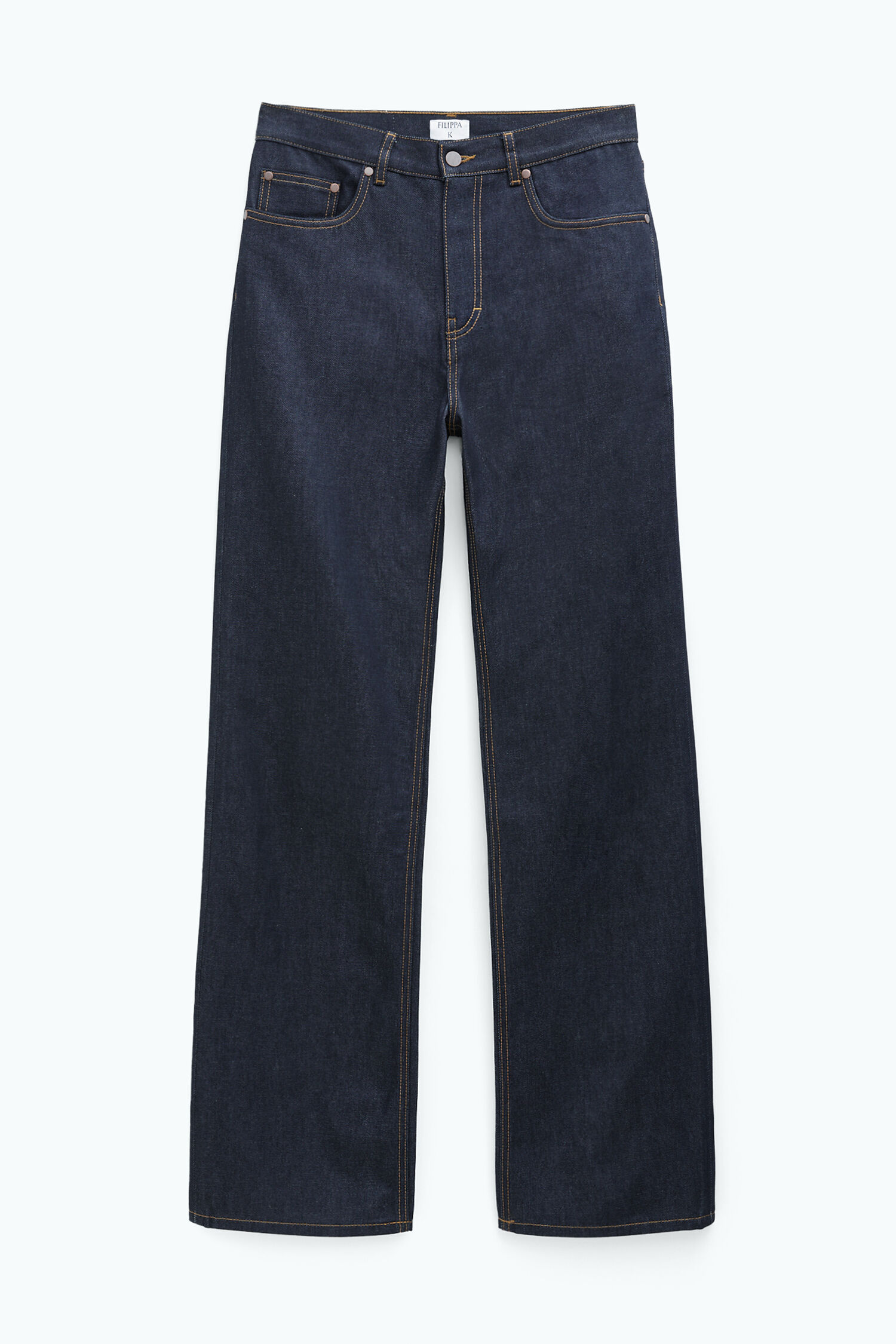 Bootcut dark blue hot sale jeans