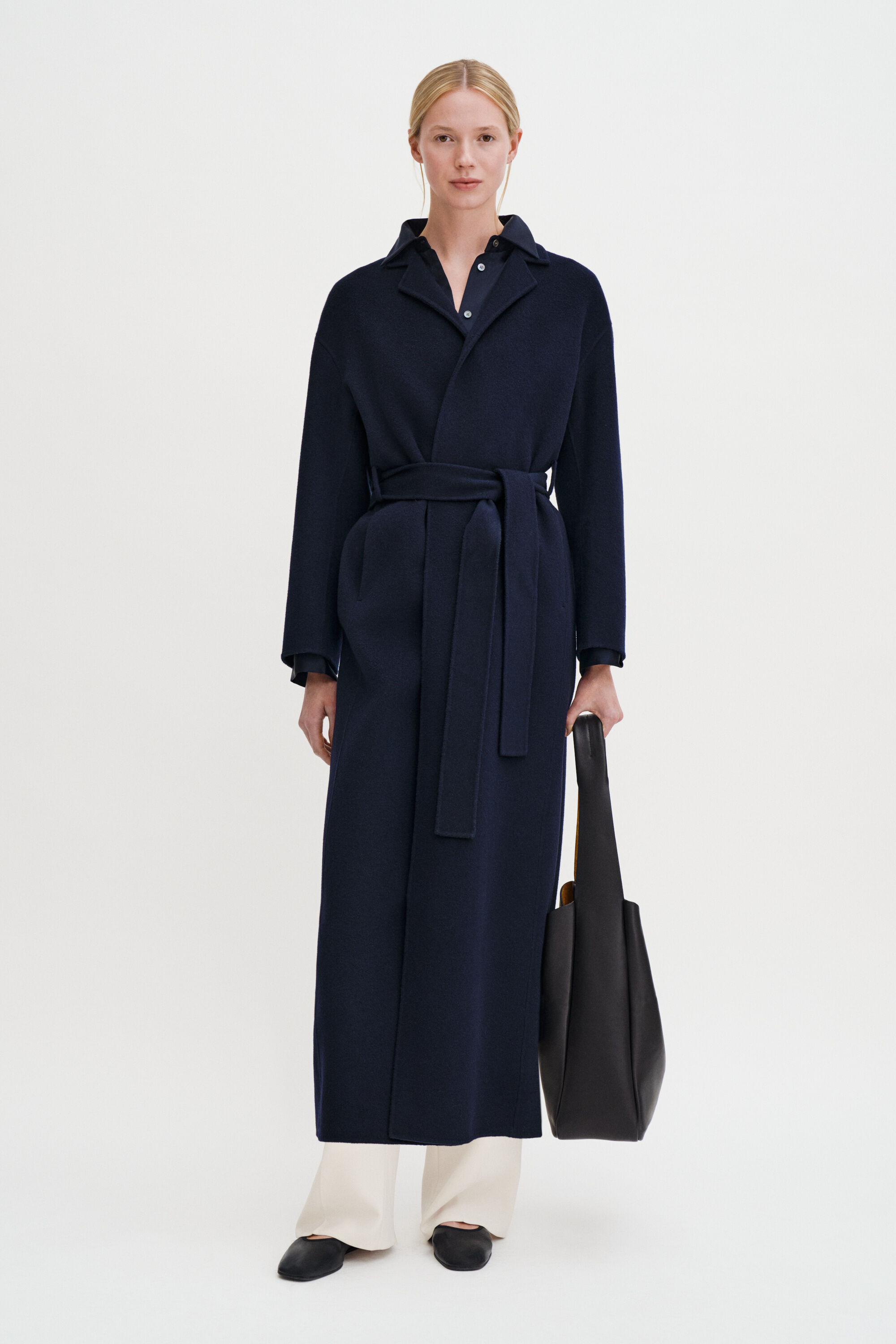 Alexa Coat - Navy | FILIPPA K