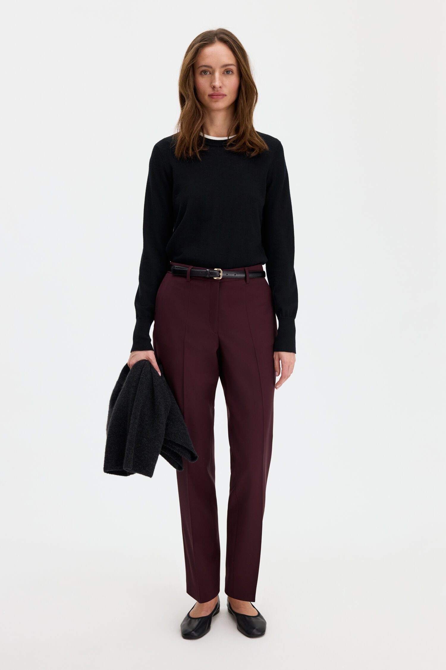 Merino R-neck Sweater