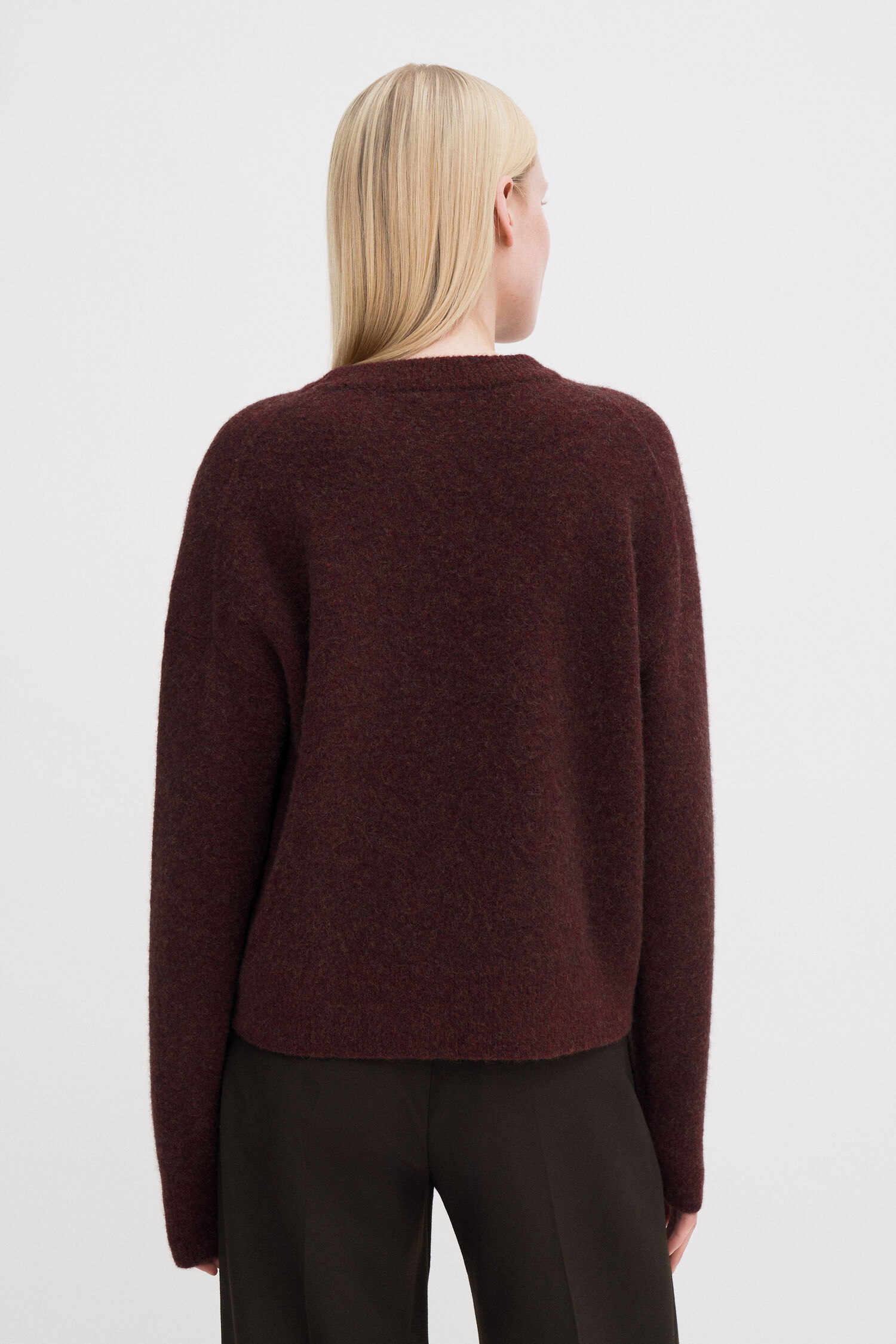 Wool Yak Crewneck Sweater