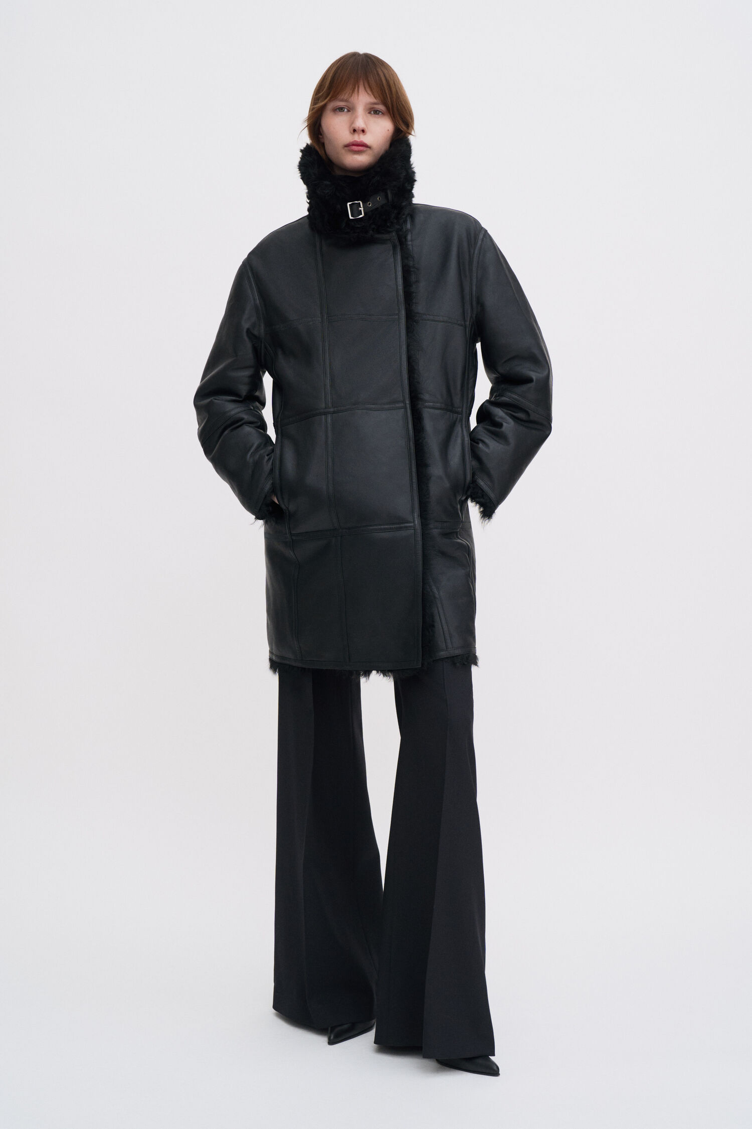 Reversible Shearling Coat