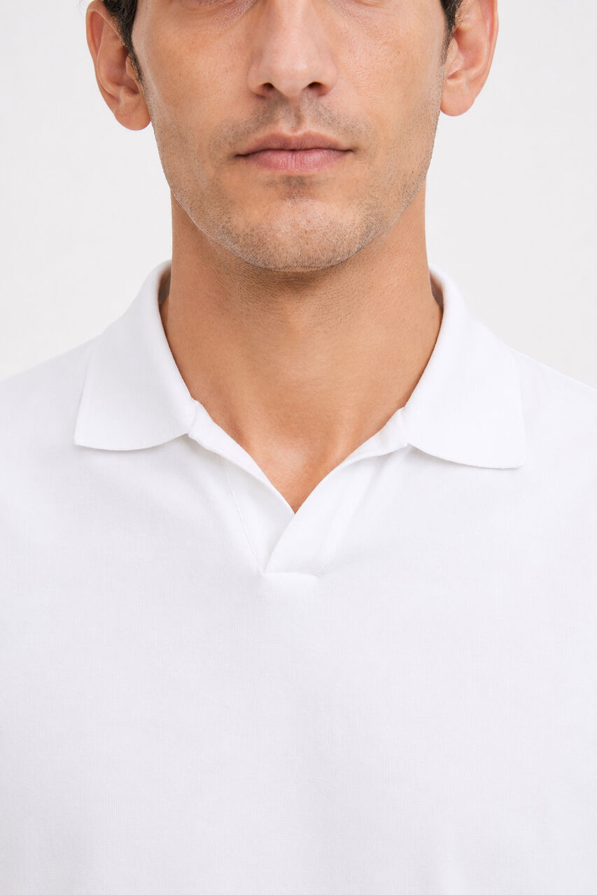 M. Lycra Polo T-Shirt