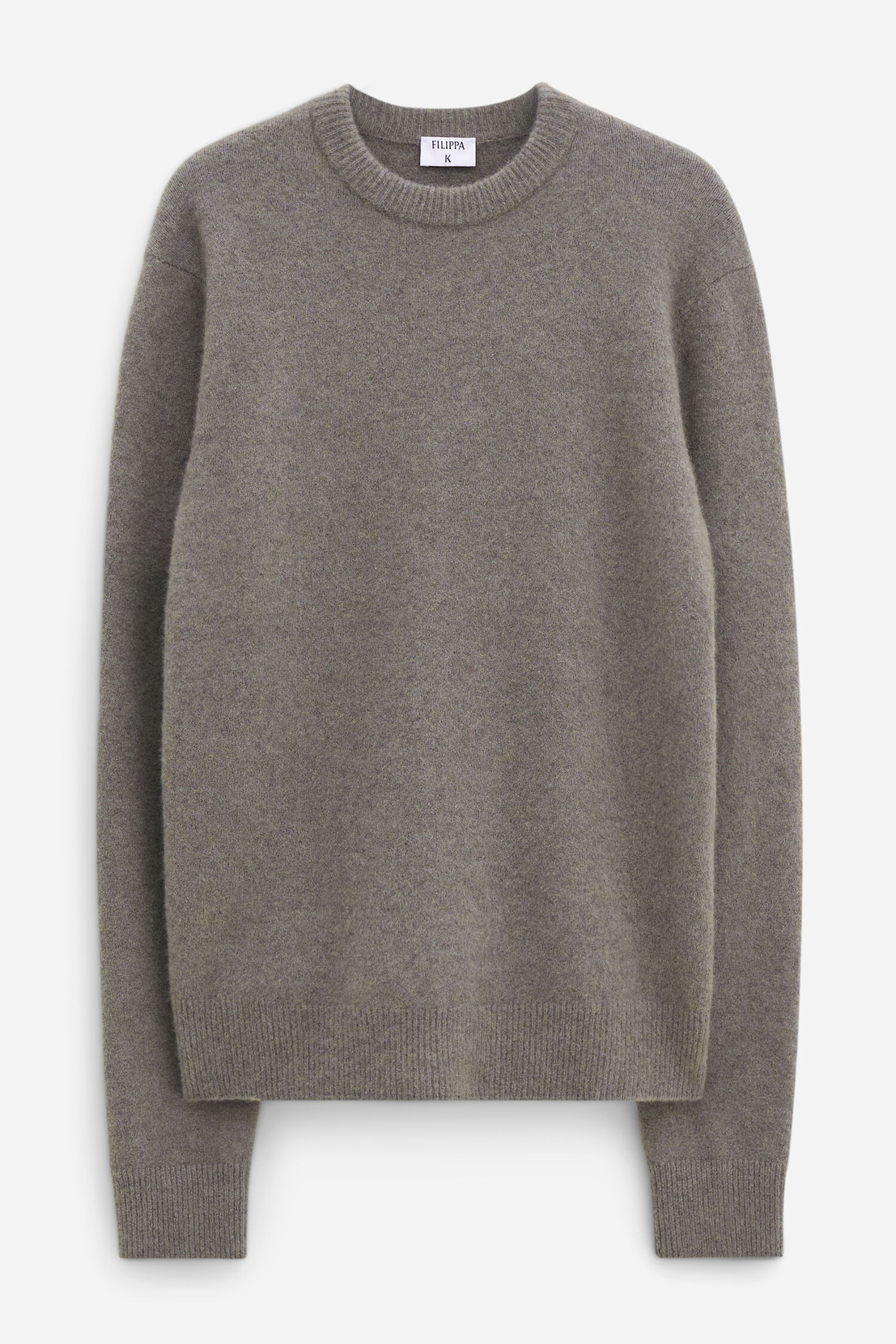 Wool Yak Sweater - Moss Grey | FILIPPA K