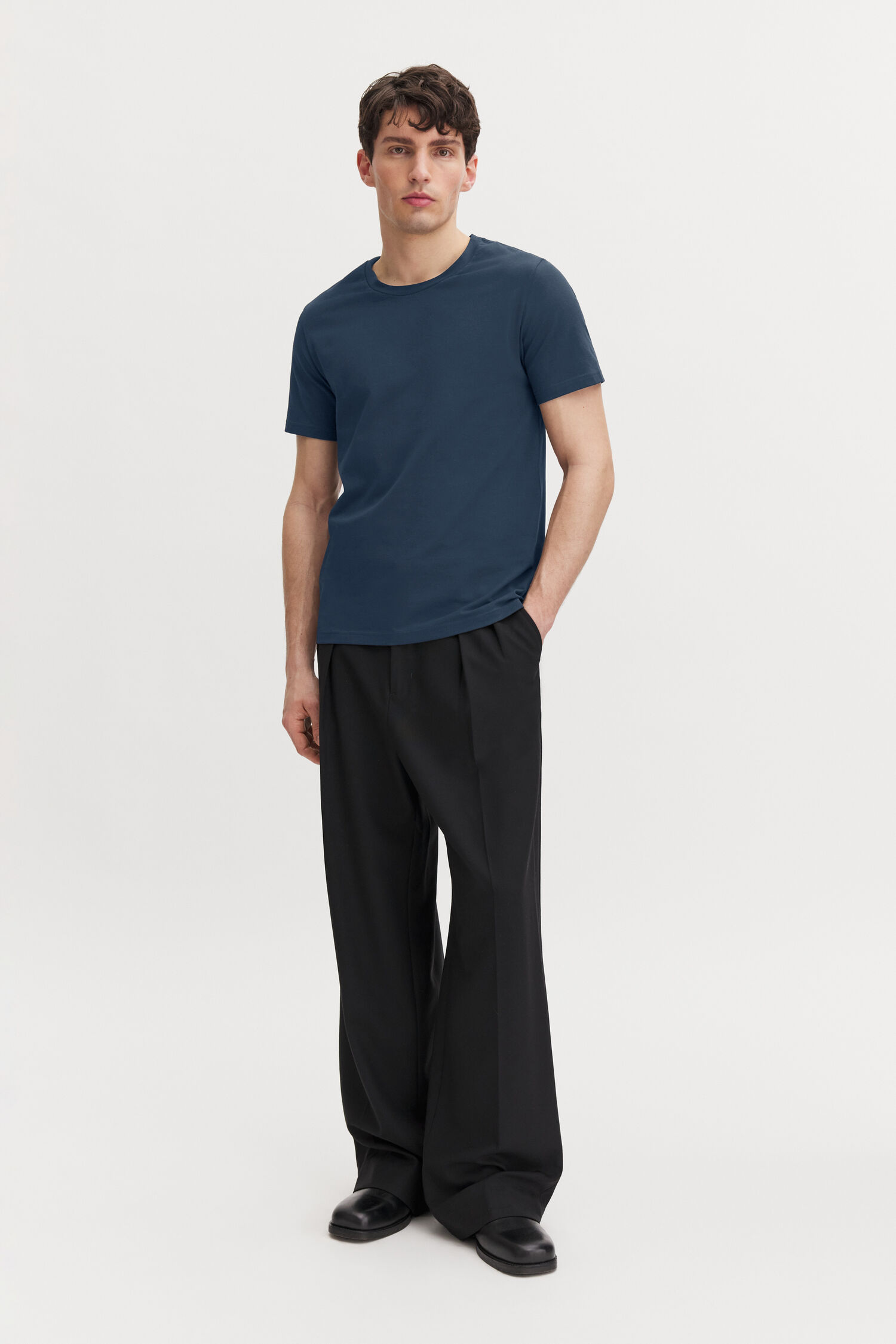 Stretch Cotton Tee