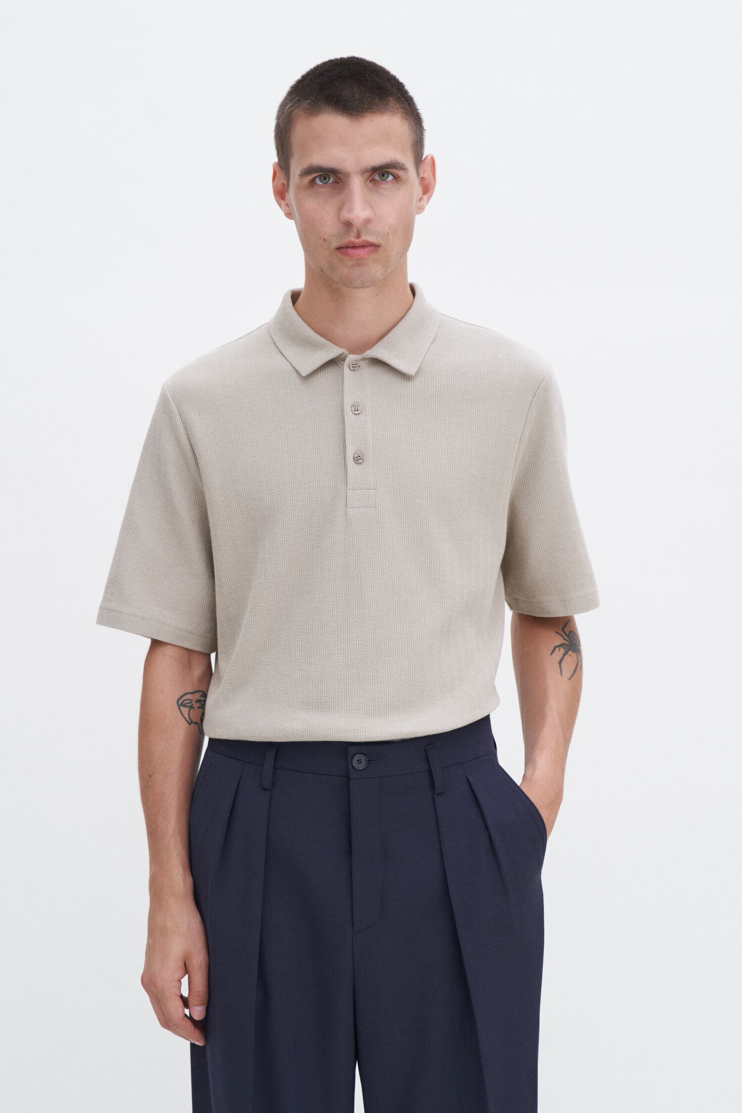 Cotton Jersey Polo Shirt