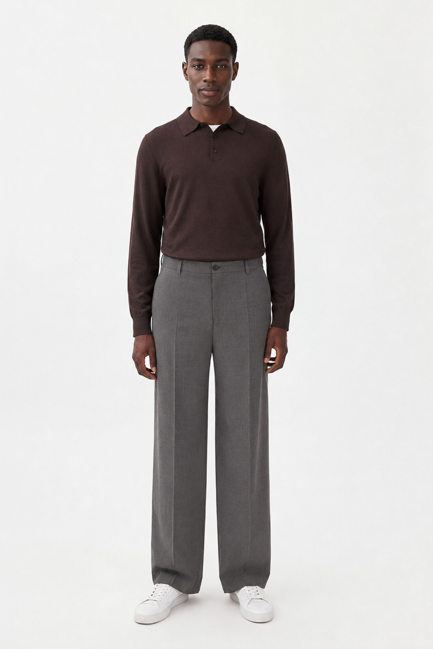 Knitted Polo Shirt