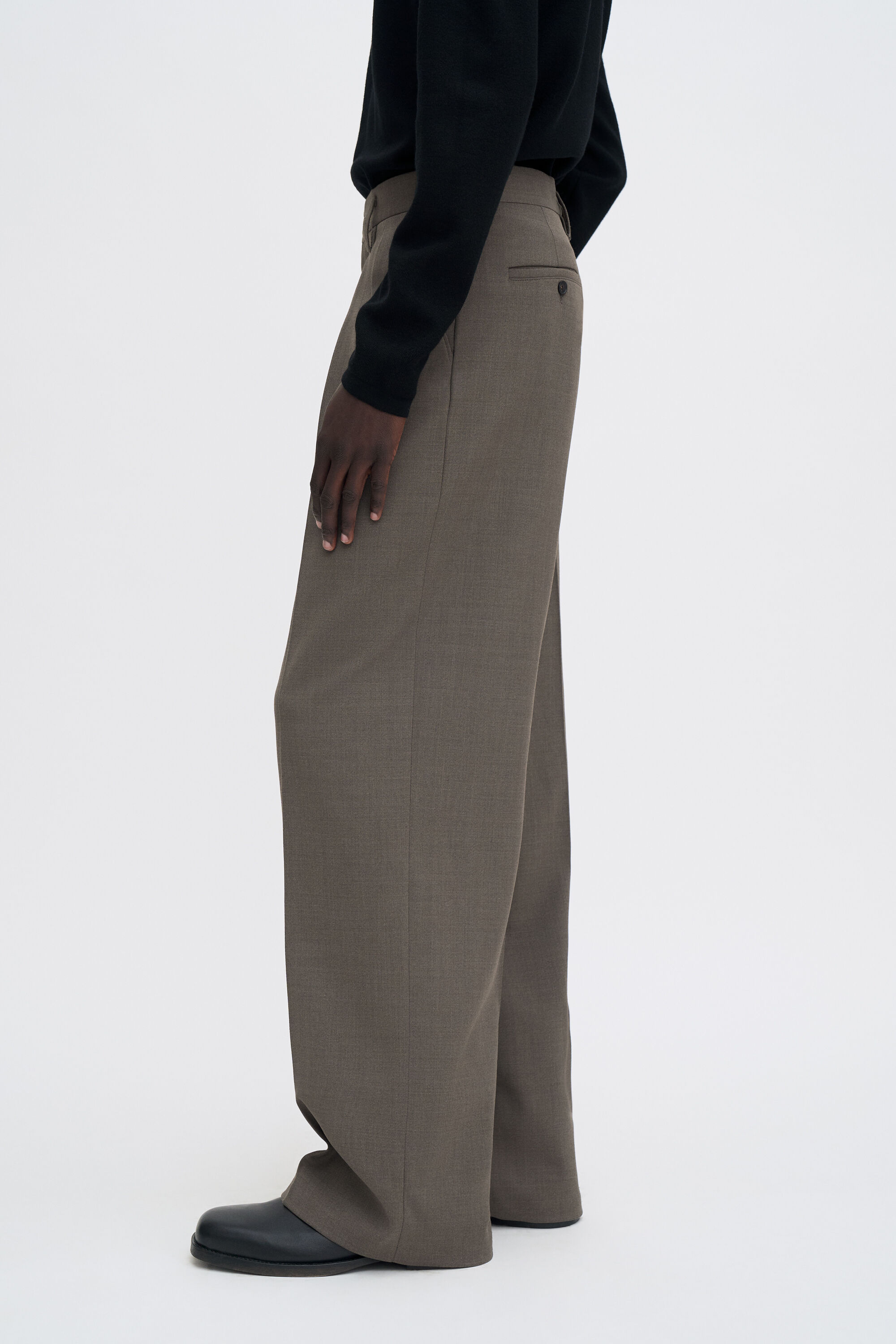 Milo Trousers - Driftwood | FILIPPA K