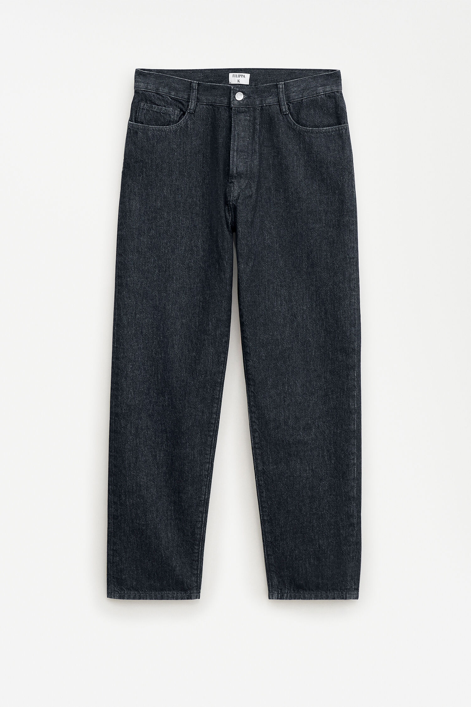 Tapered Cropped Jeans