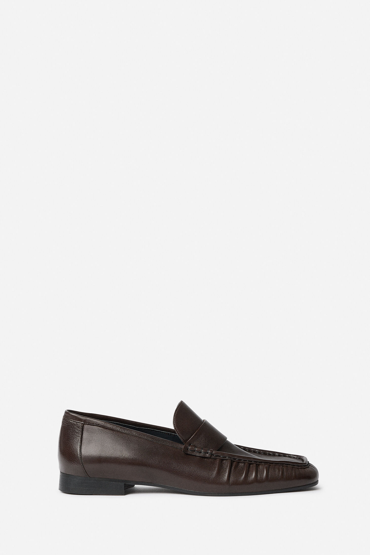 Gathered Detail Loafers