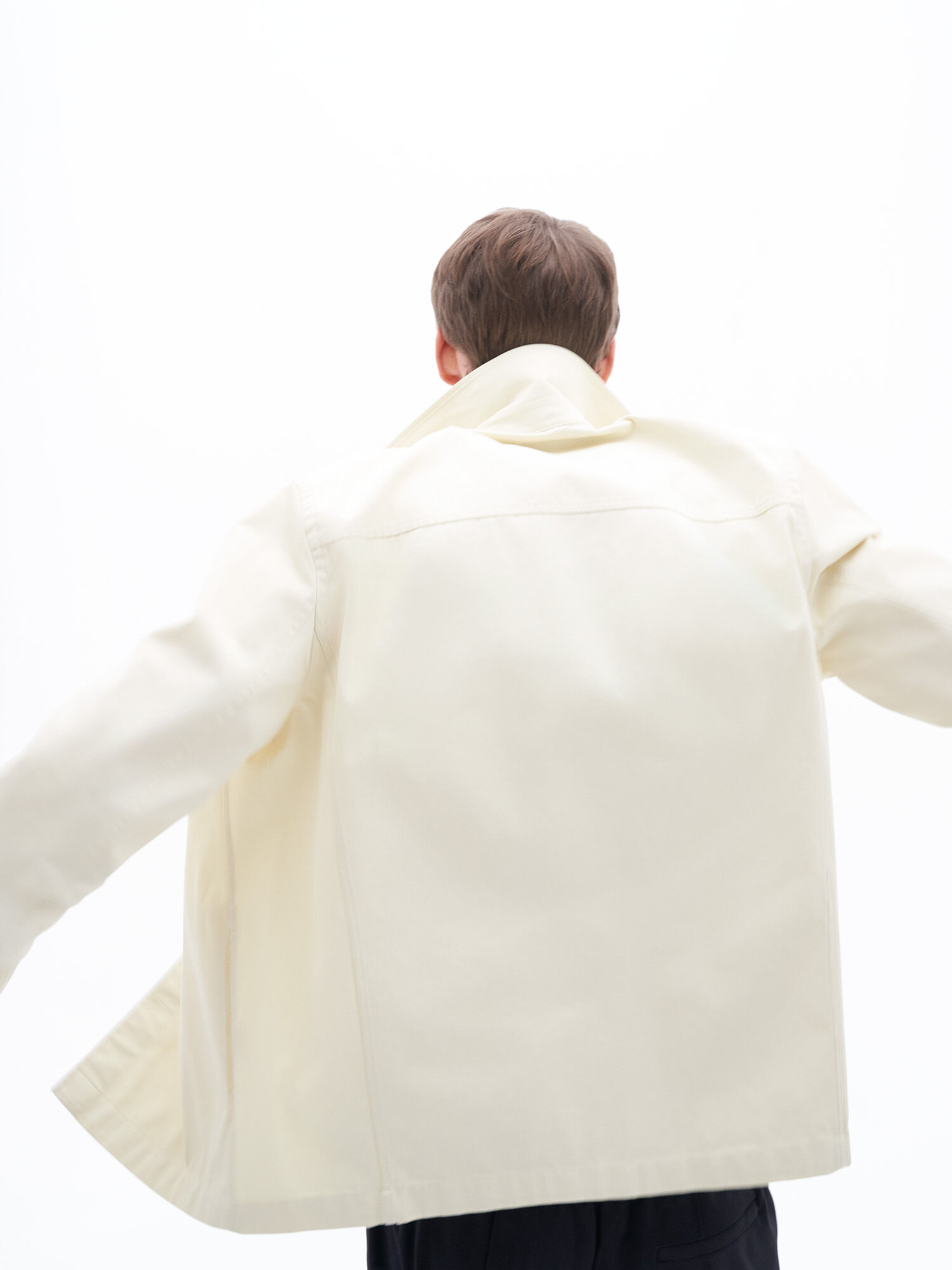 Arket cotton twill workwear jacket new arrivals
