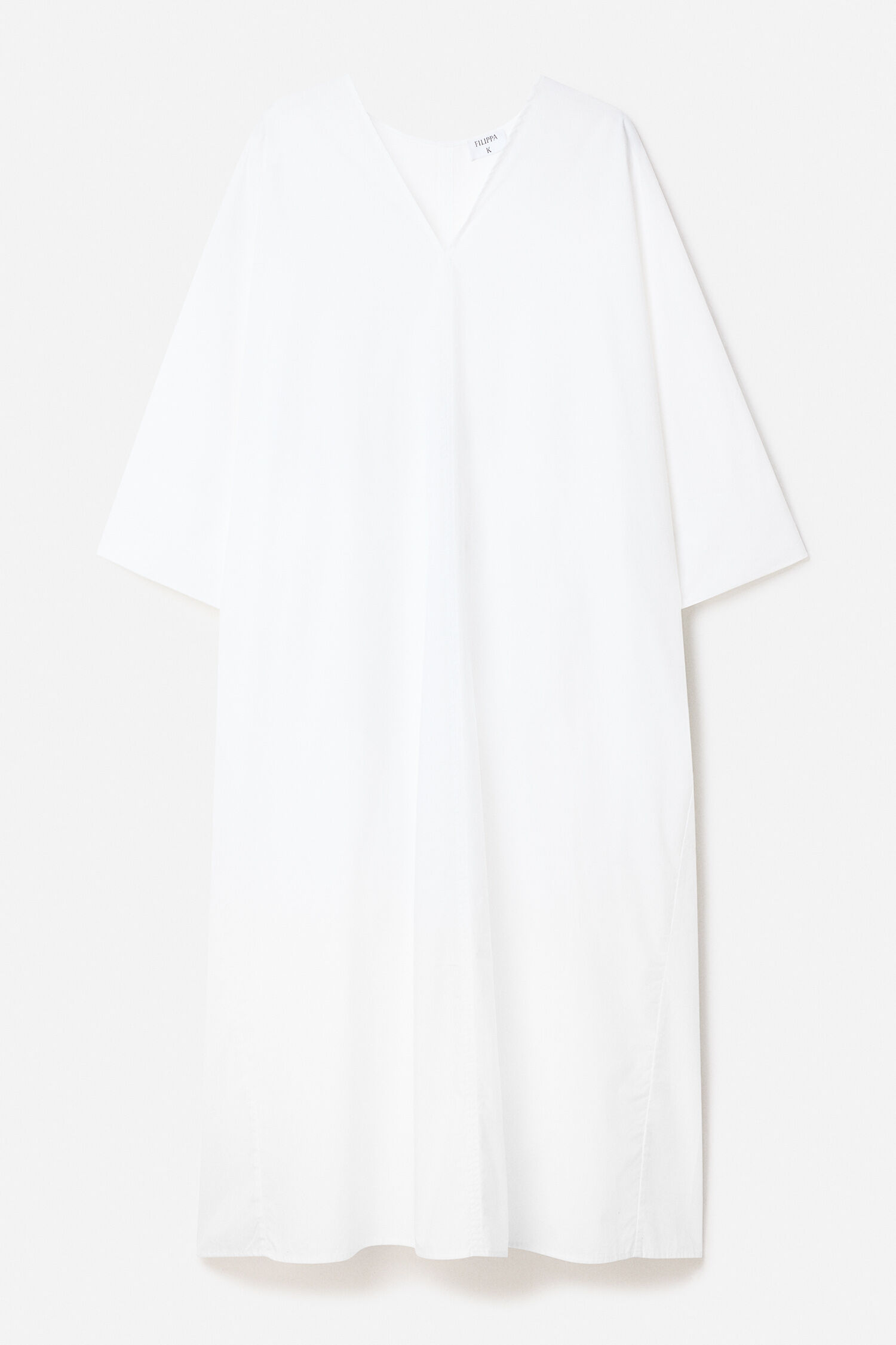 V-Neck Cotton Kaftan