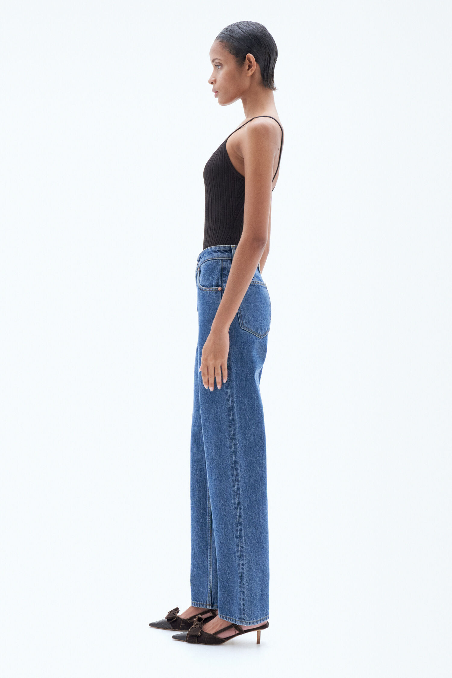 Briony Jeans - Washed Mid Blue | Filippa K