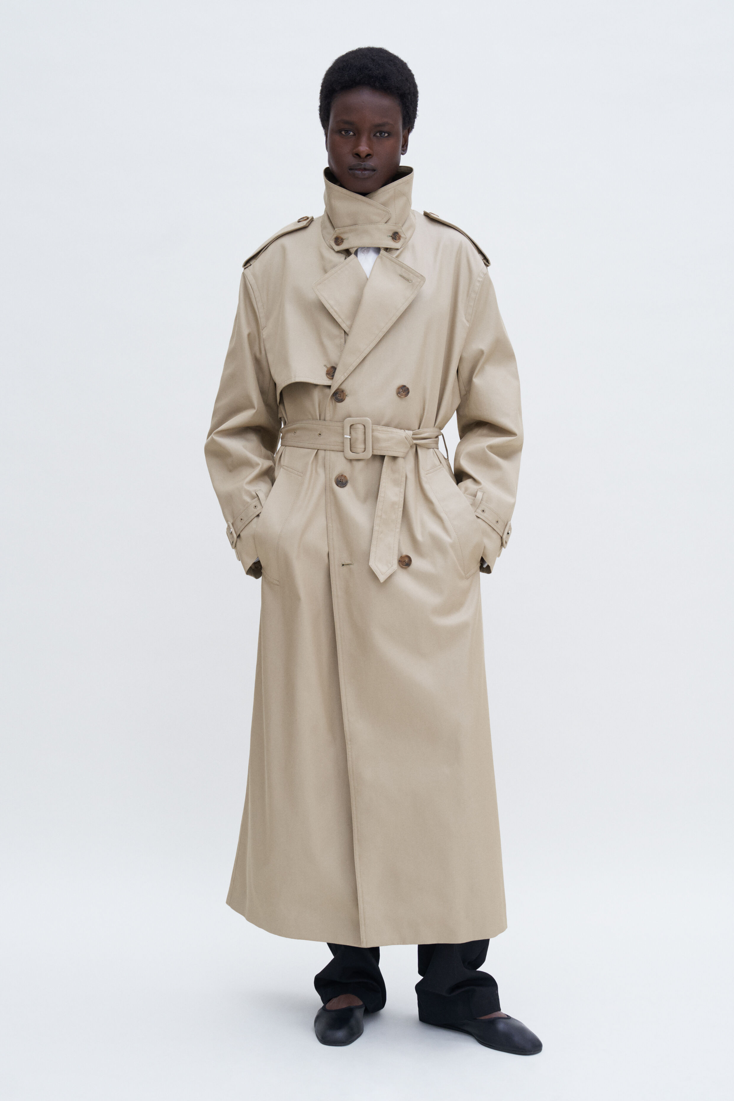 Trench Coat - Khaki Beige | FILIPPA K