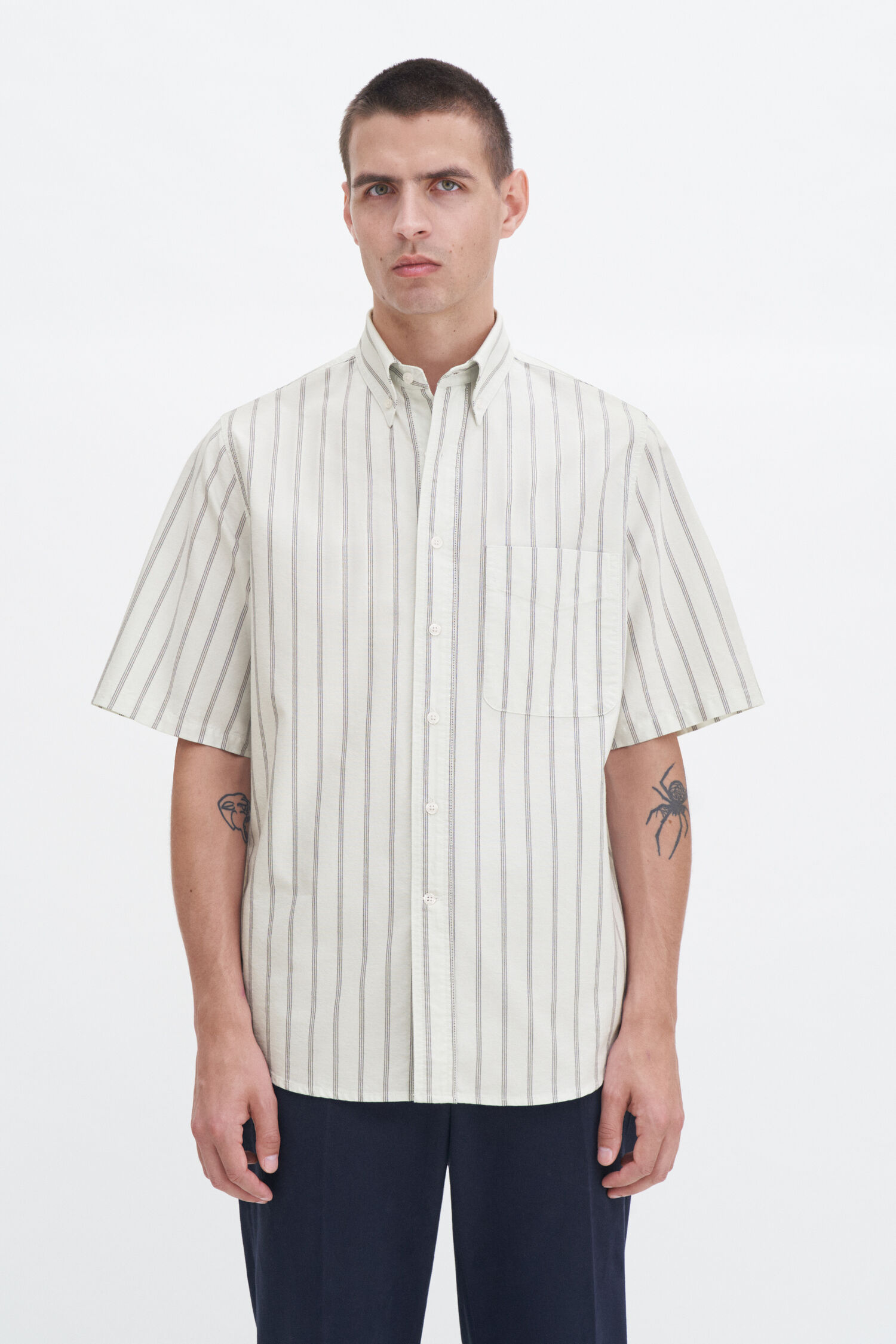 Striped Oxford Shirt