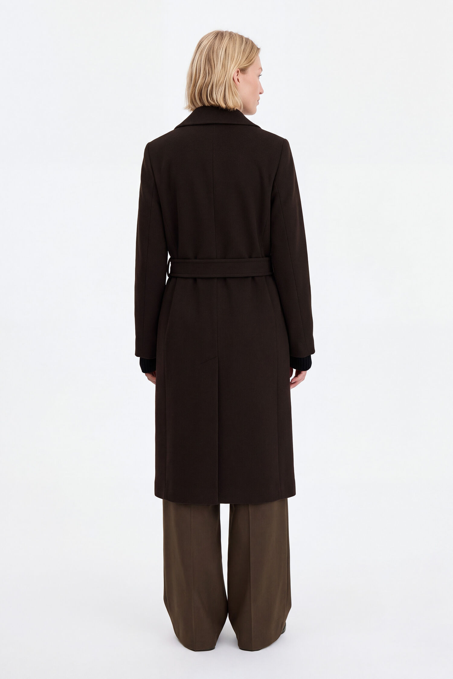 Charlotte Wool Belted Coat