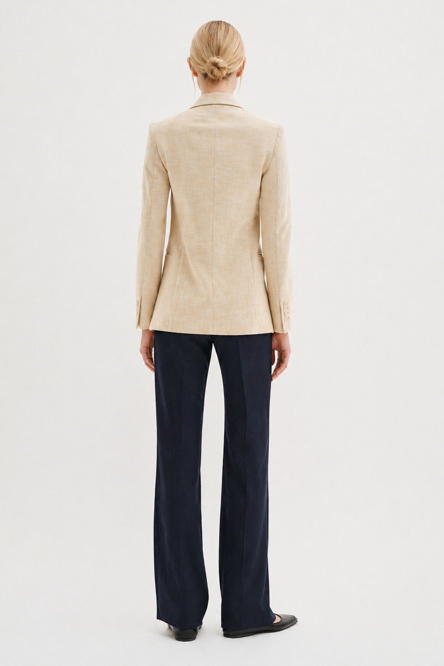 Slim Textured Blazer