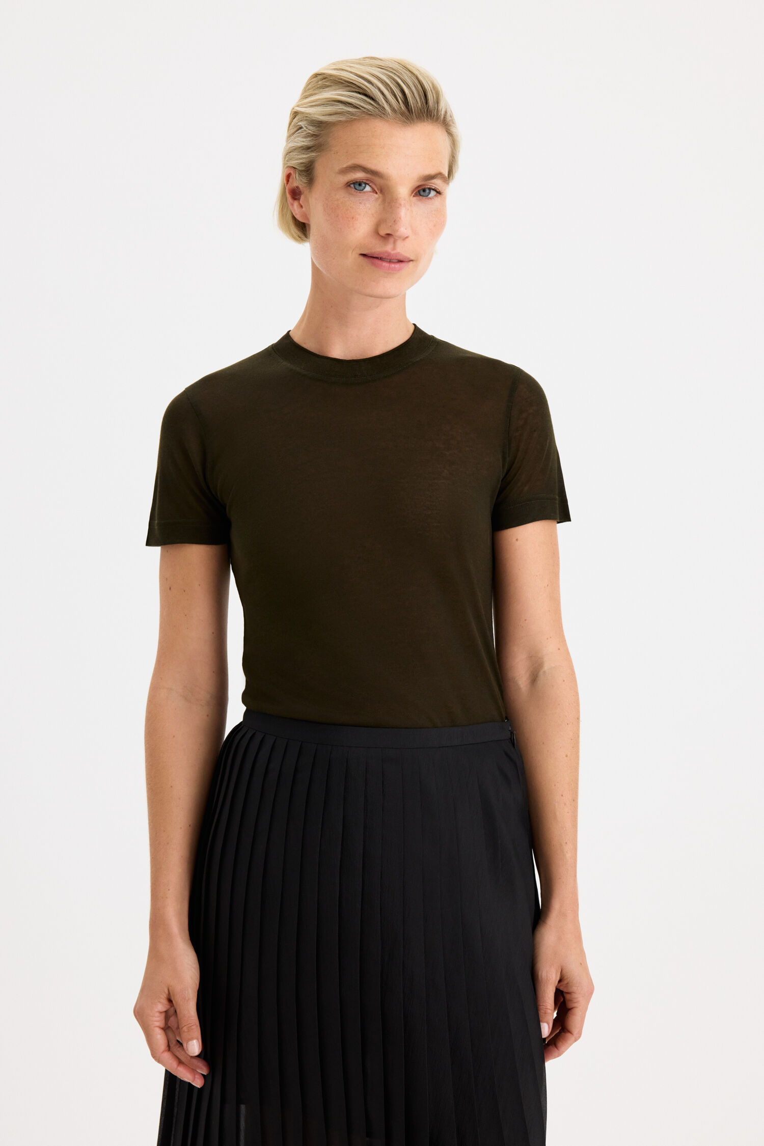 Lyocell Cashmere Tee