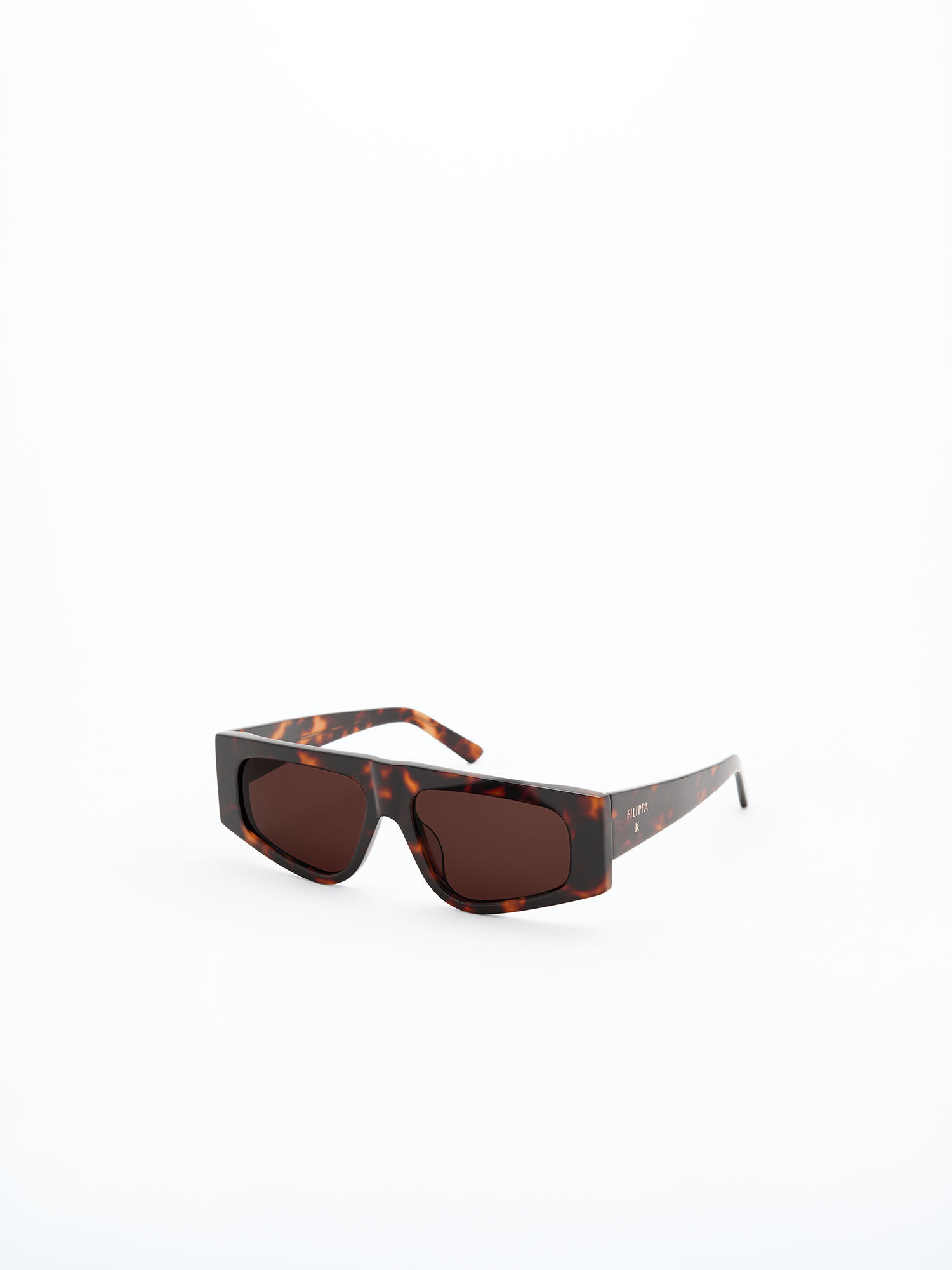 Angled Acetate Sunglasses