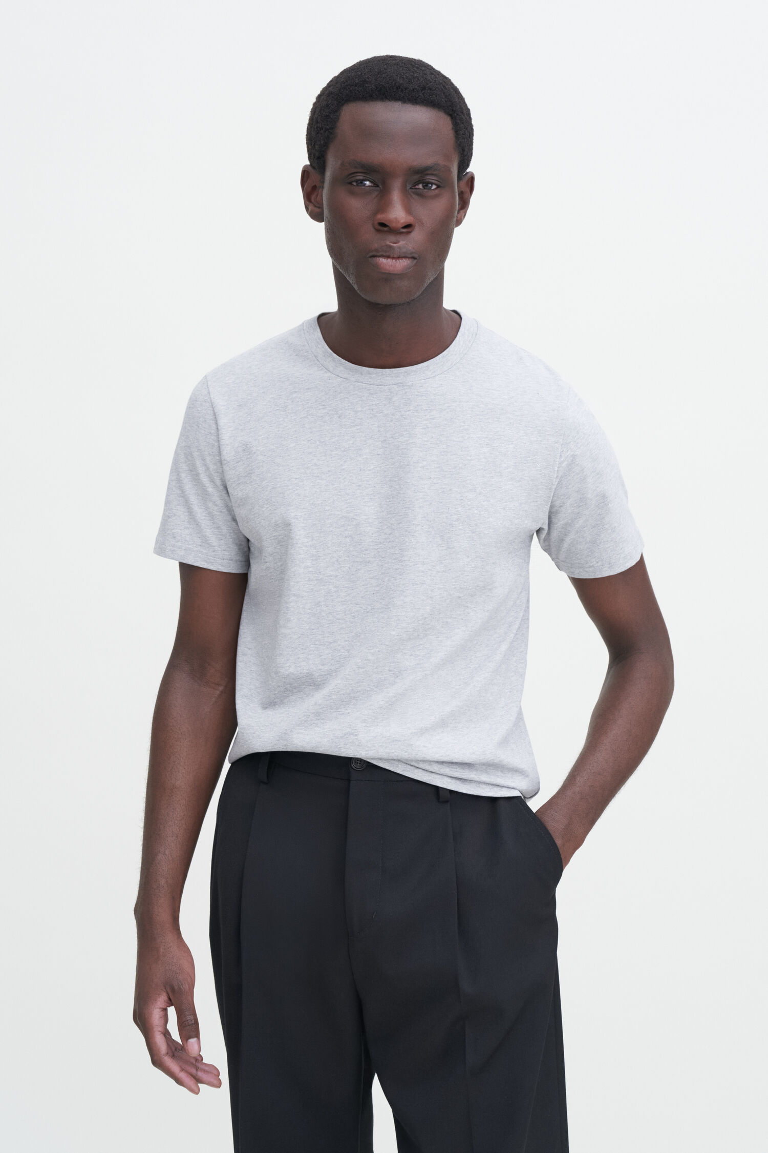 Stretch Cotton Tee
