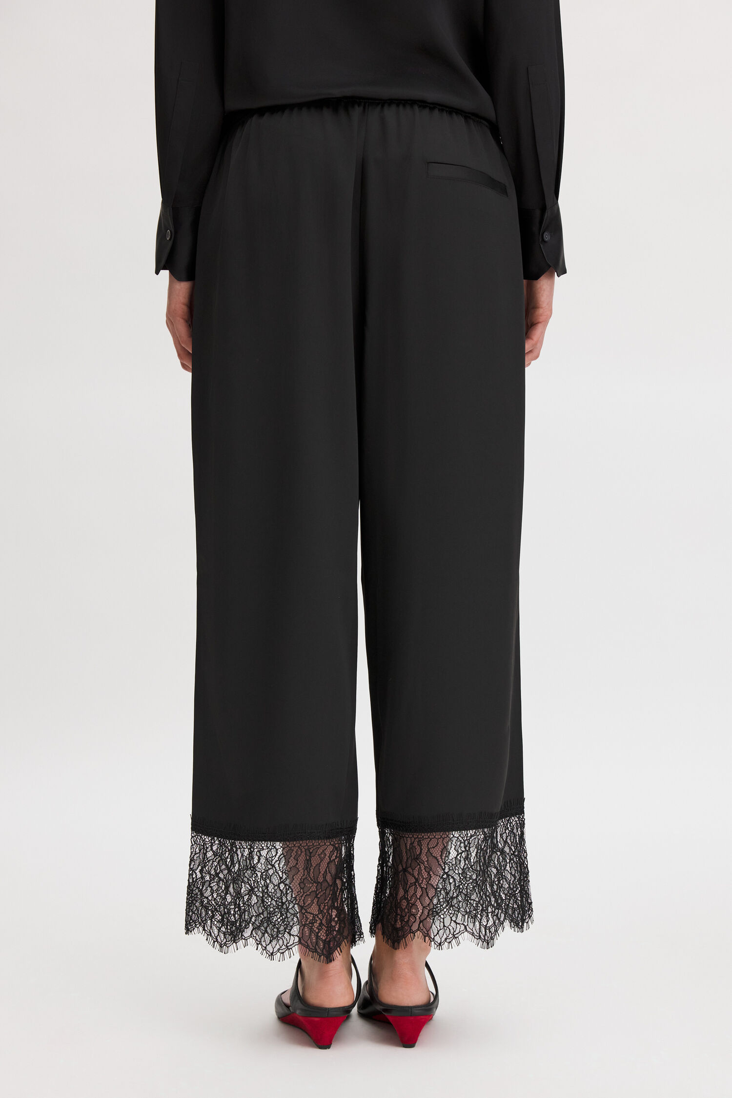 Lace Detail Trousers