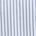 White/ Dark Blue Stripe