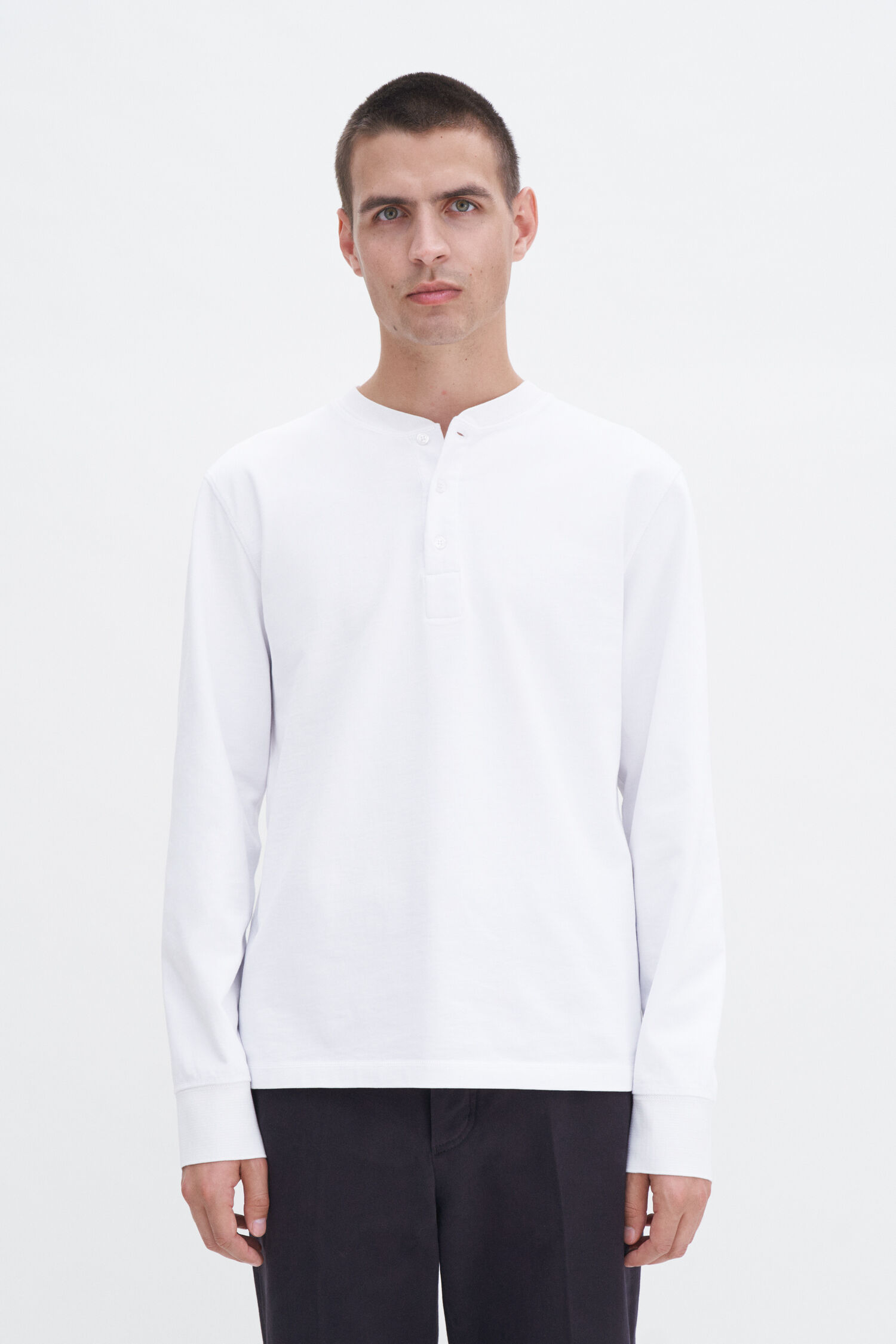 Heavy Cotton Henley