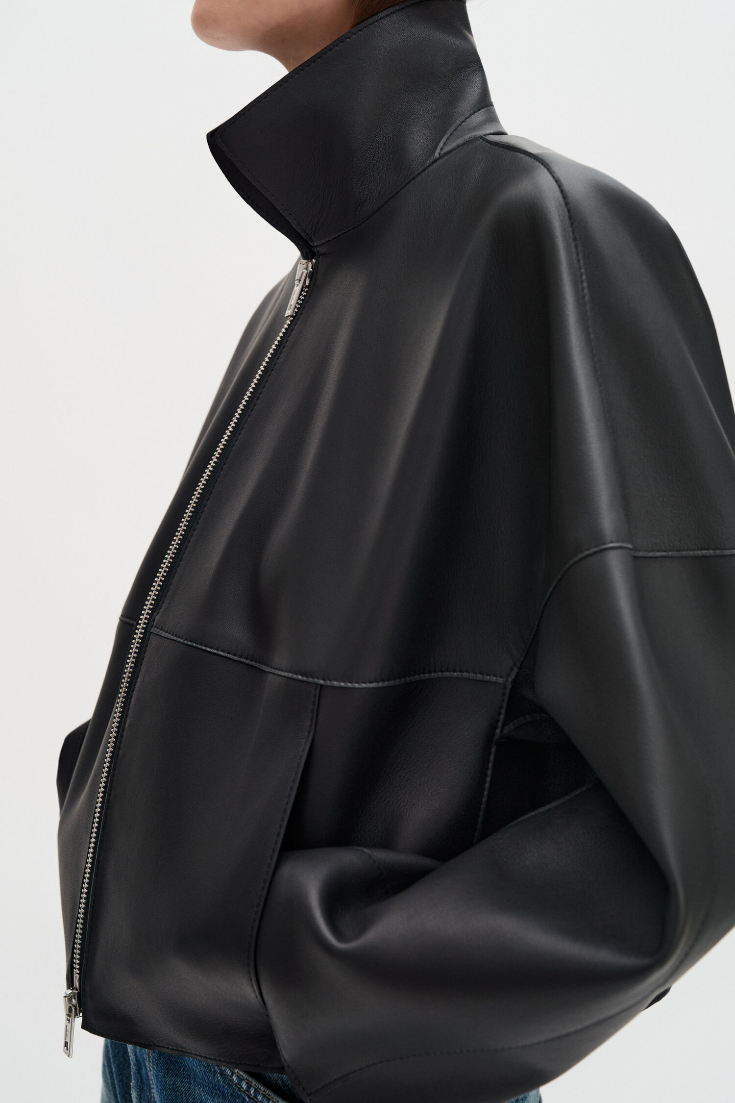 Leather Coach Jacket