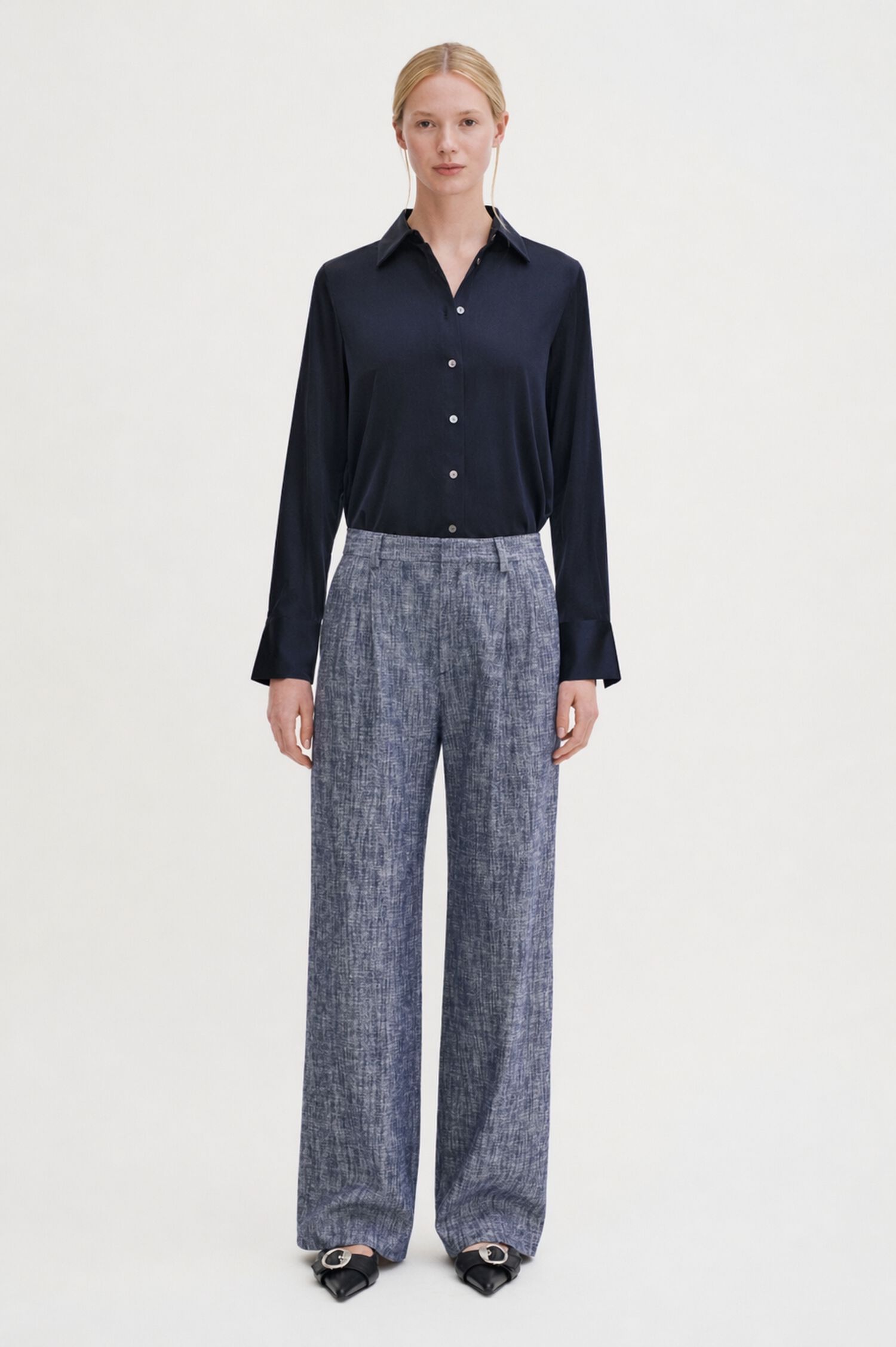 Darcey Textured Trousers
