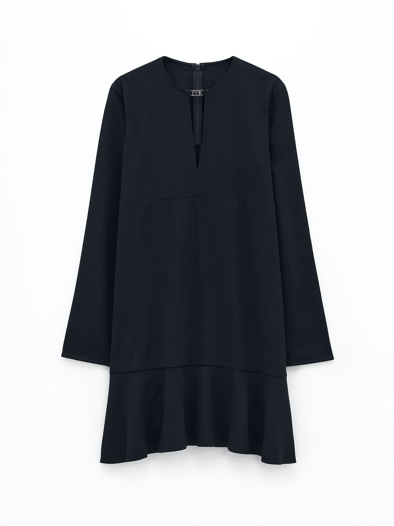 Triacetate Long sleeve Dress