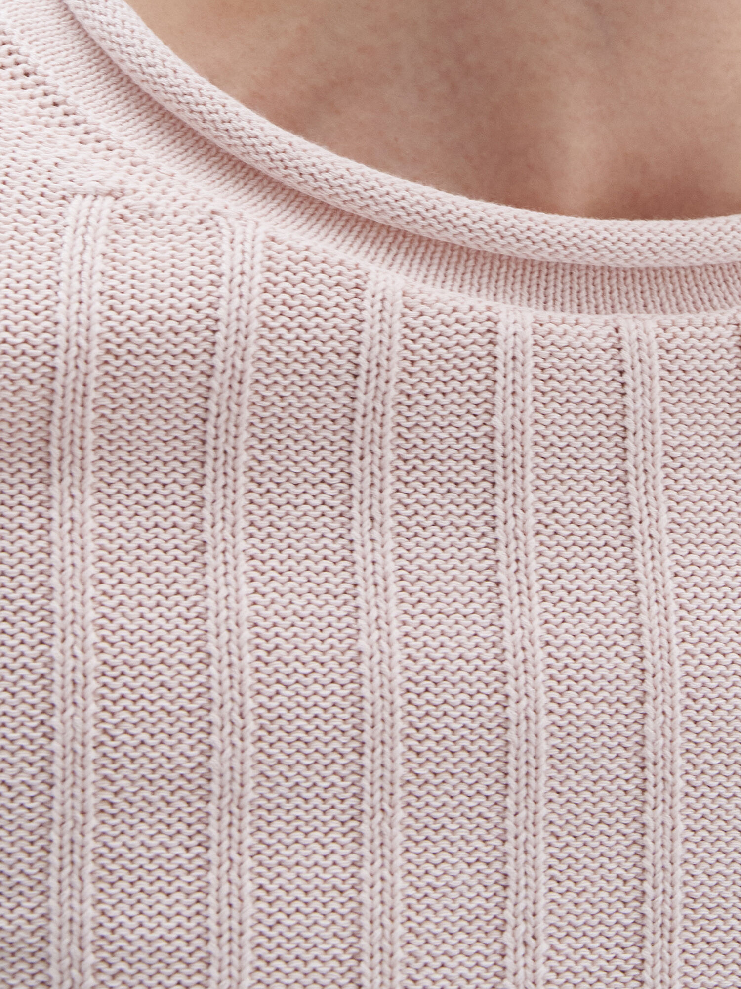 Cotton Rib Sweater