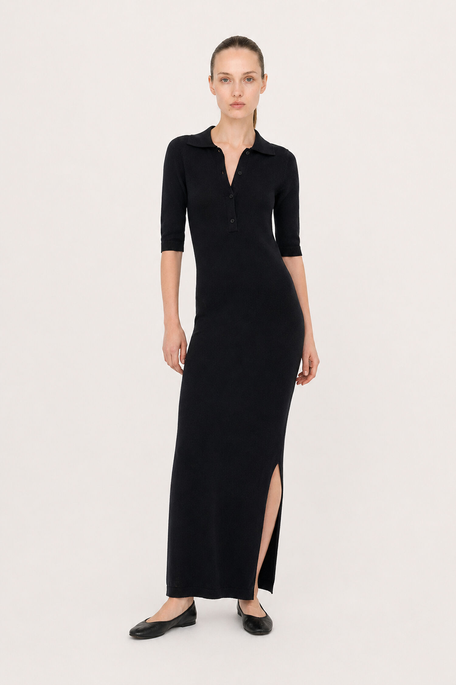 Cotton Linen Knit Dress