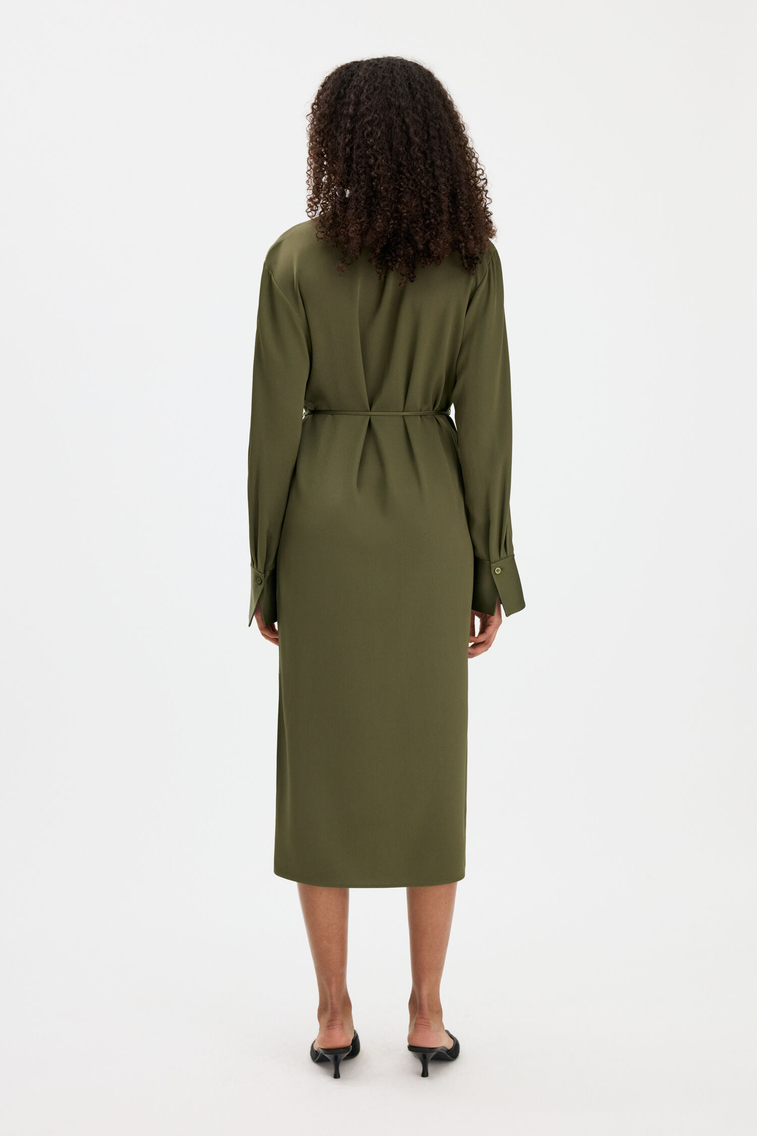 Half Placket Dress