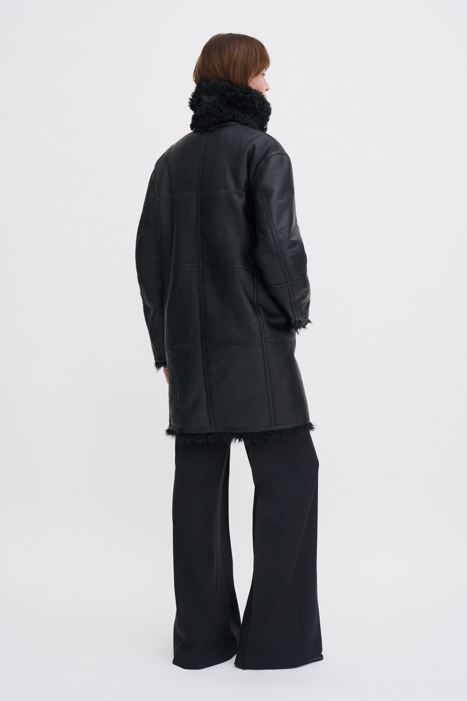 Reversible Shearling Coat