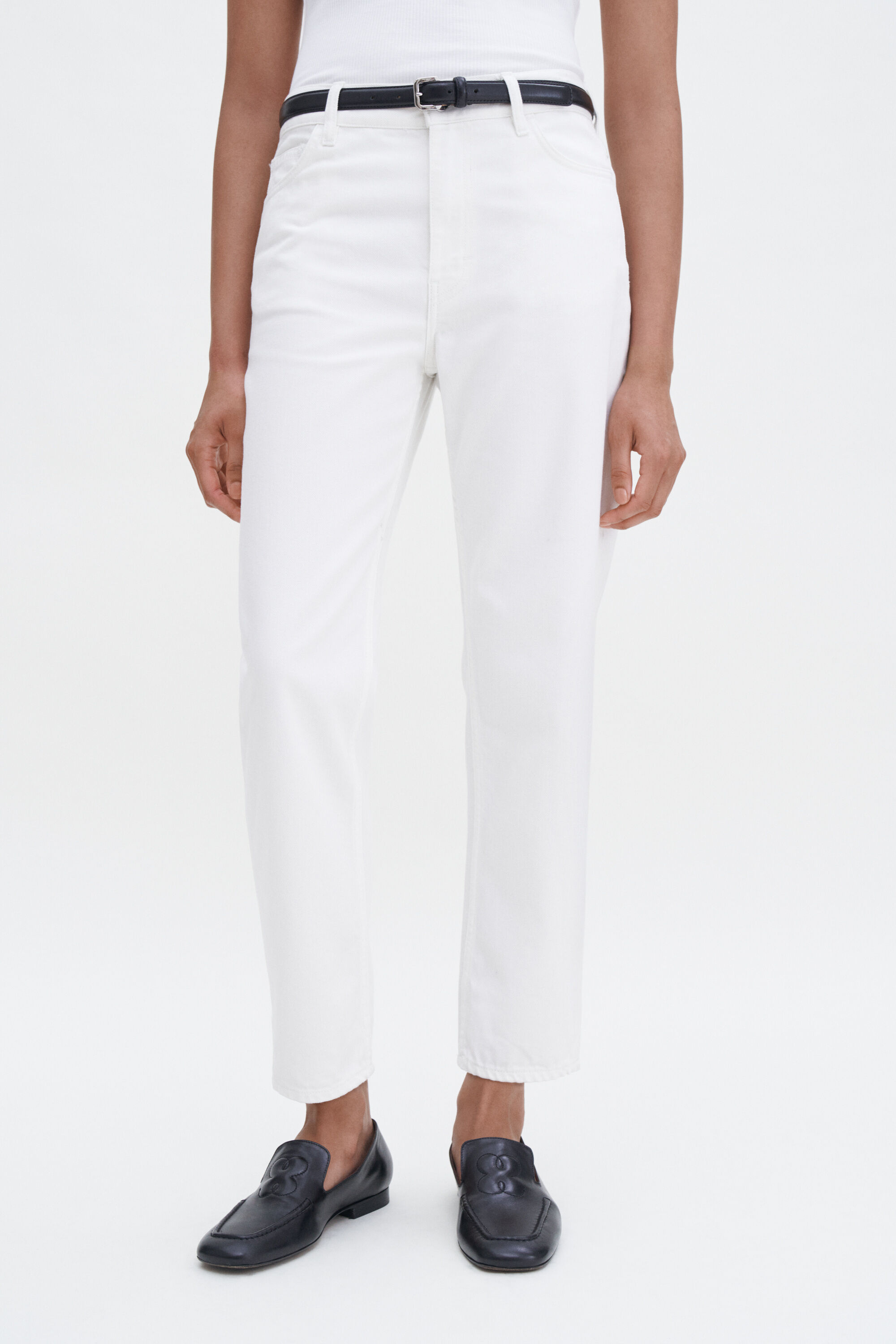【関税込み】Filippa K ベージュ バギージーンズ Oversized Cropped Work Trousers - Canvas Beige | Filippa K