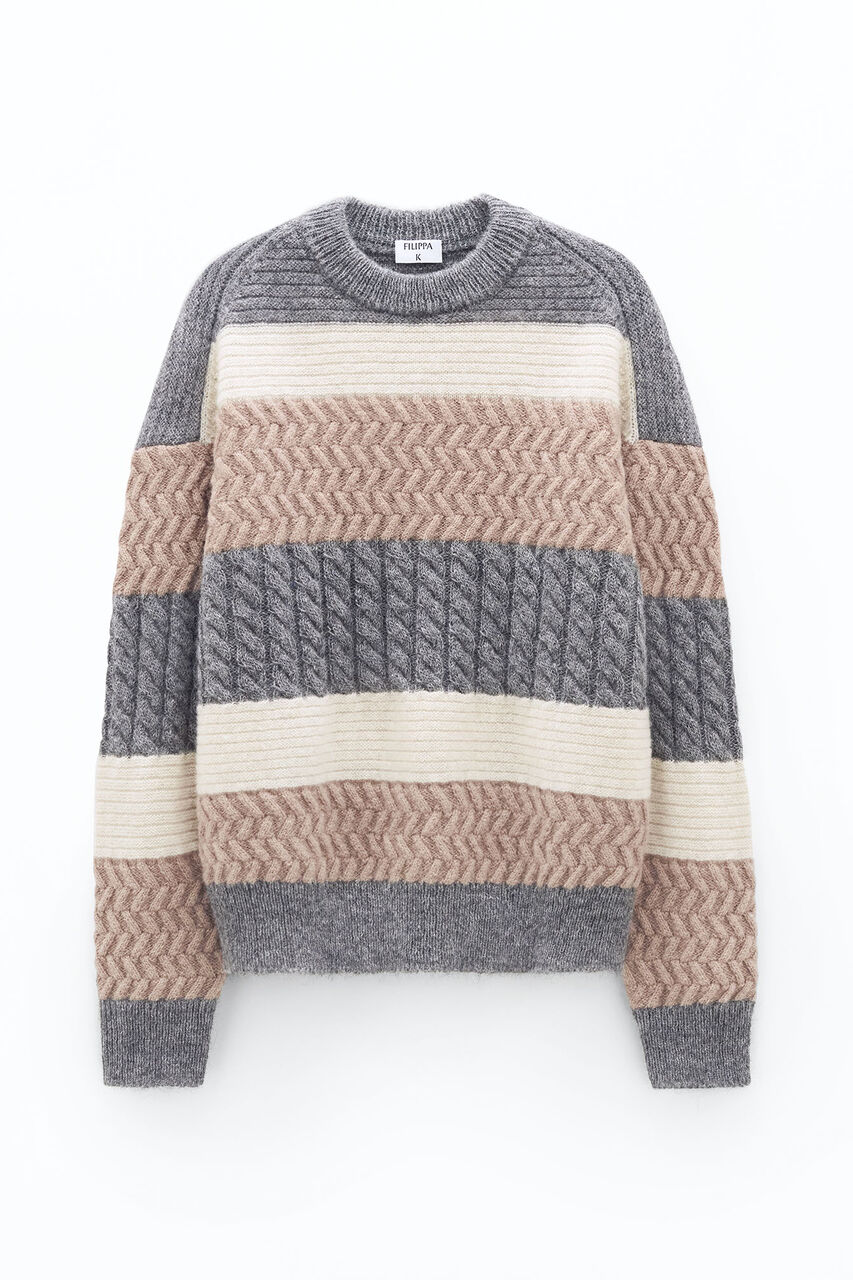 Braided Swedish wool Sweater