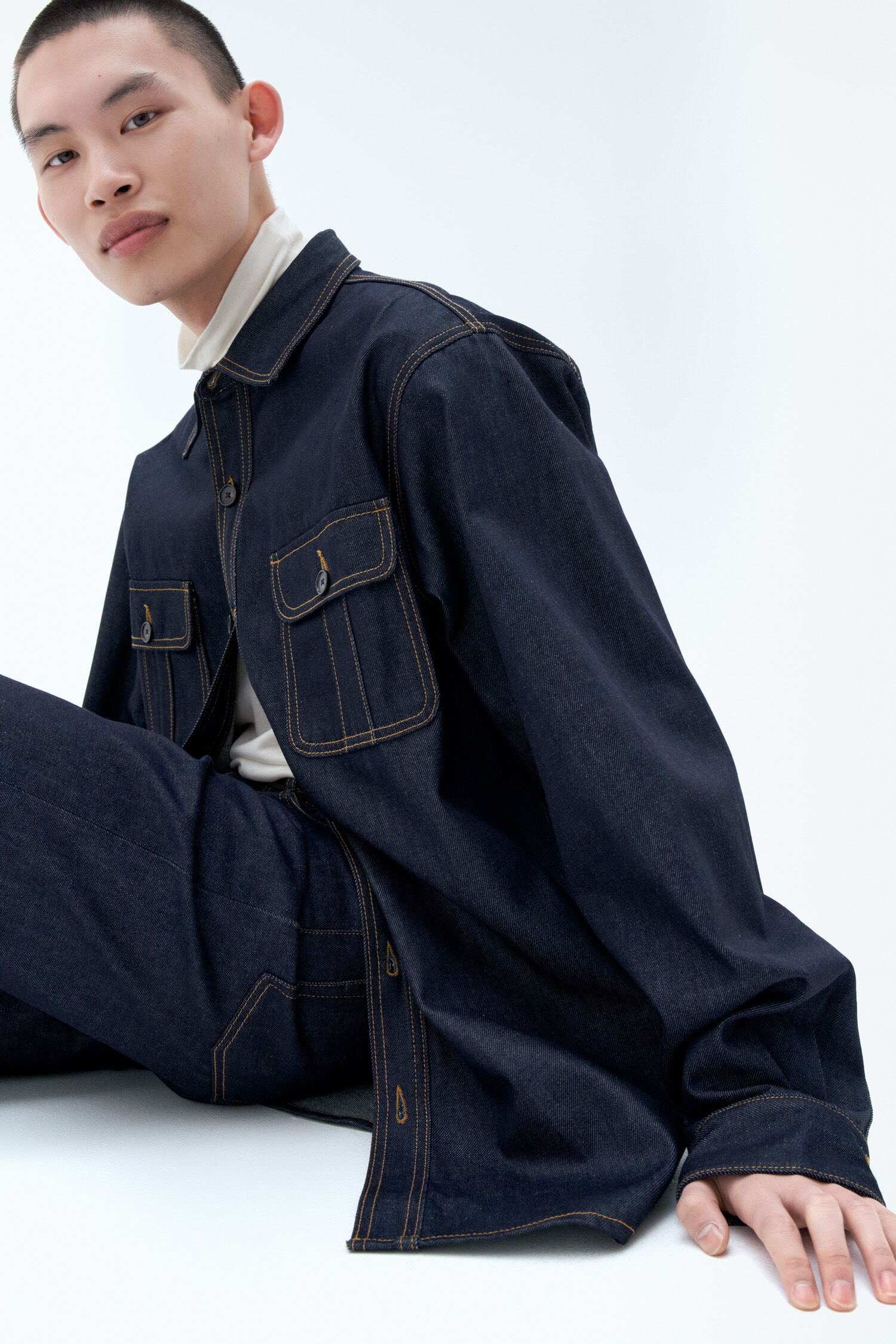 Oversize Denim Shirt