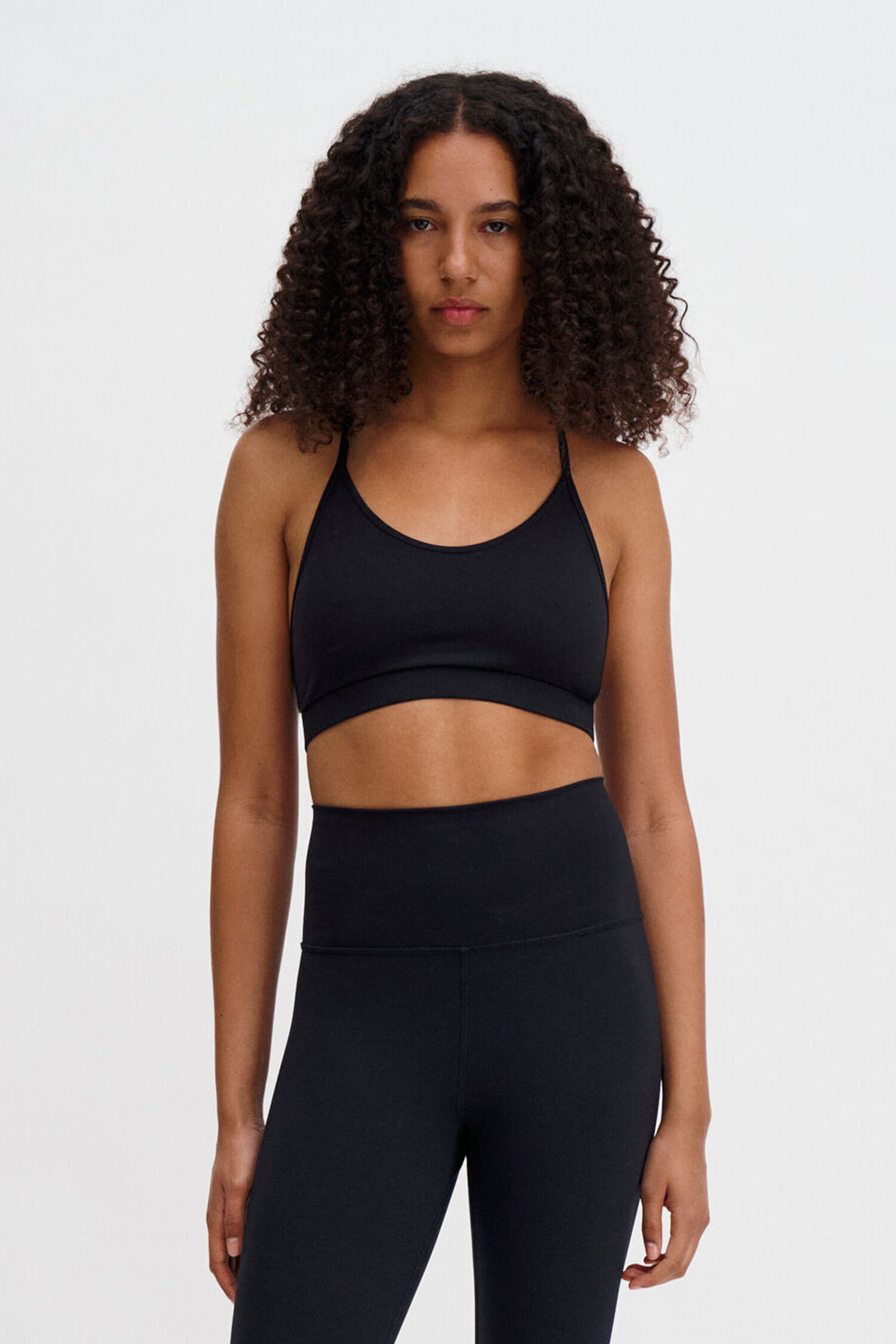 Yoga Bra Top - Black | FILIPPA K