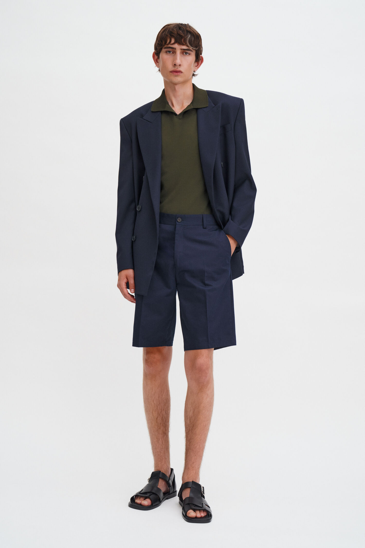 Tailored Cotton Chino Shorts