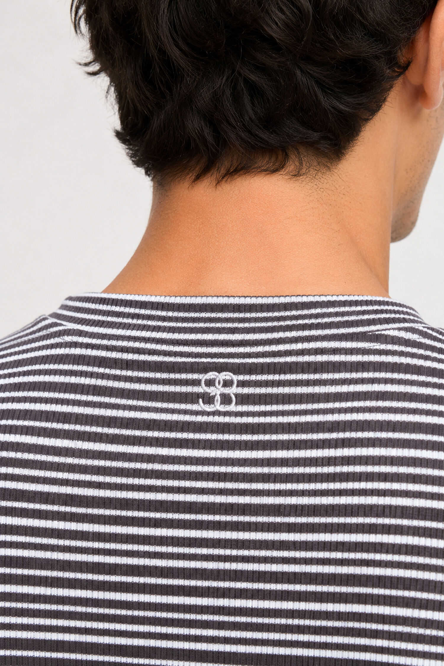 Striped Rib Tee