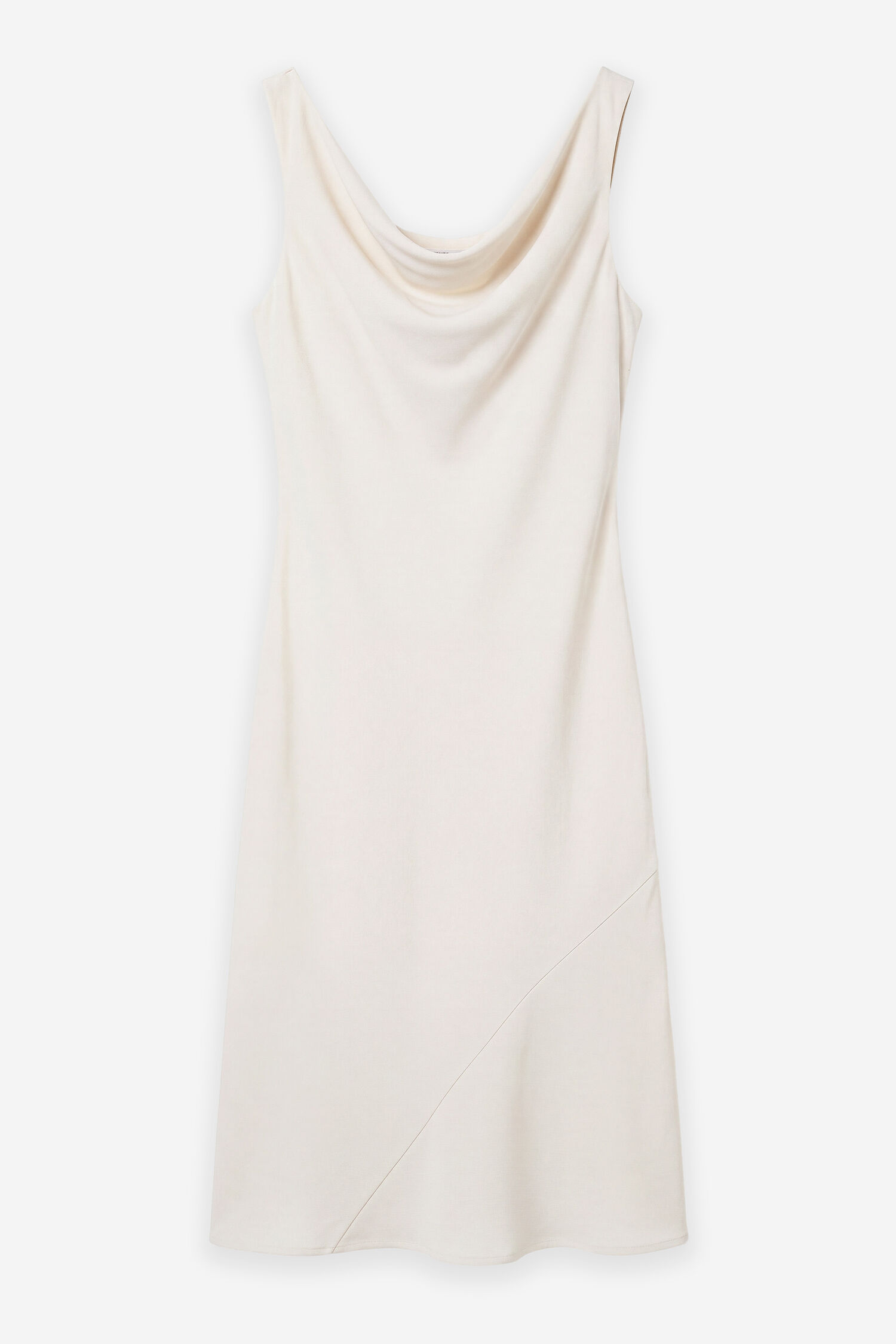 Draped Waterfall Dress