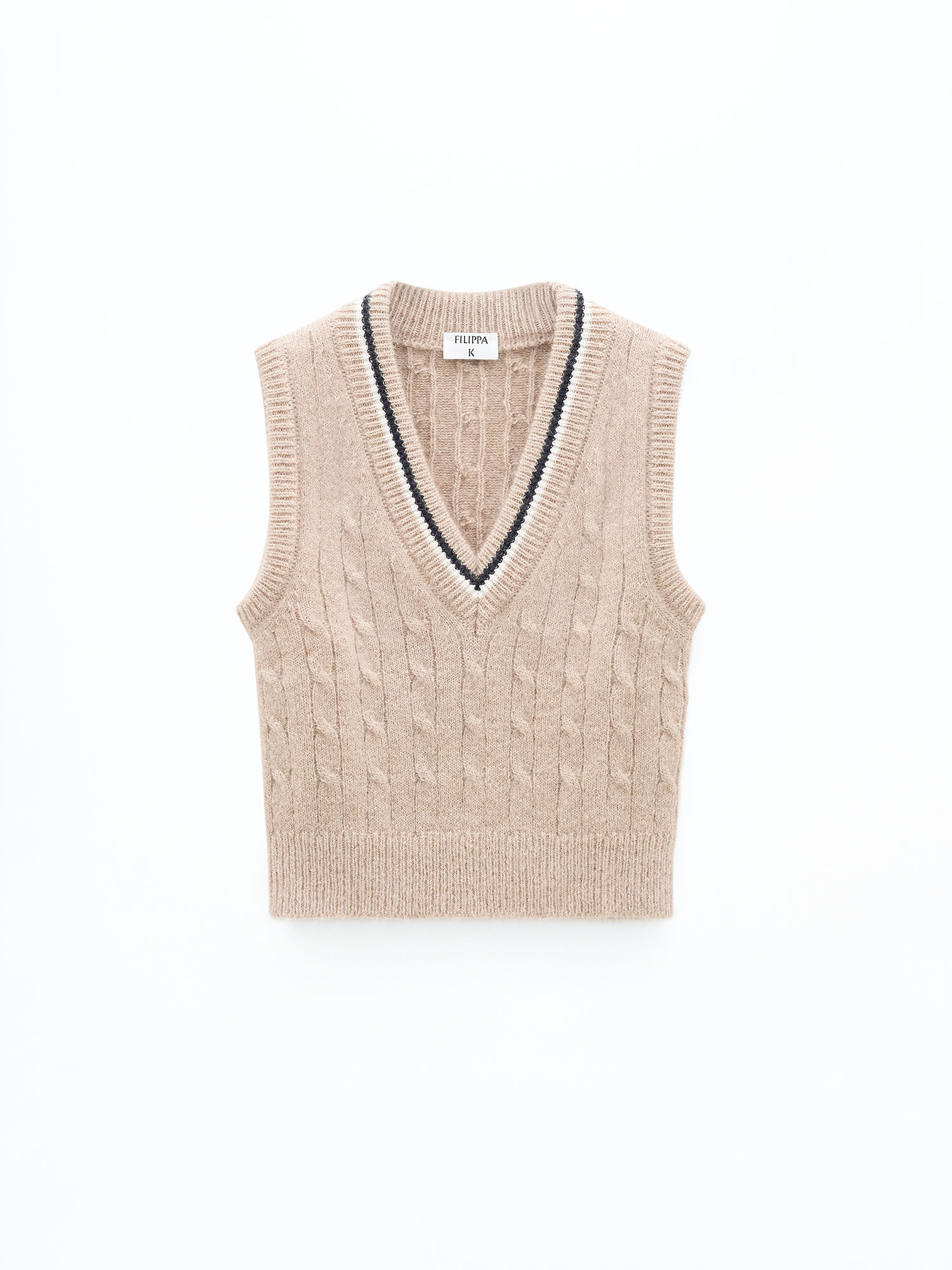 Braided Mohair Vest 
