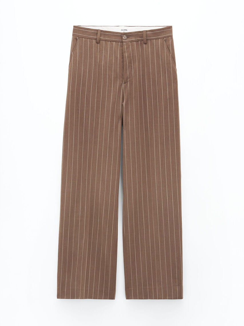 Henry Tailored Pinstripe Trousers
