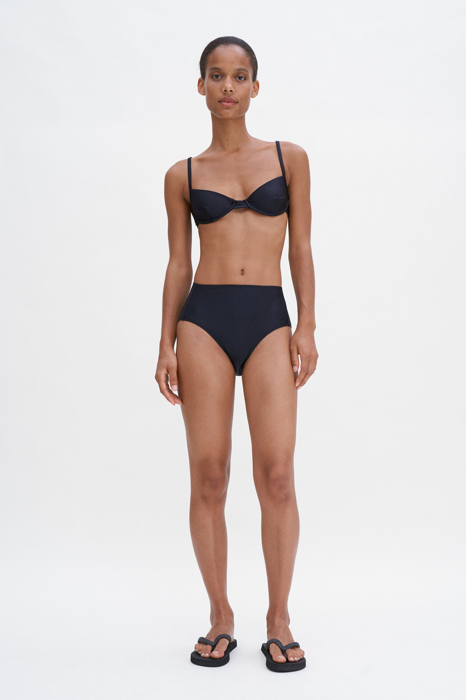 Shimmer High Waist Bikini Bott